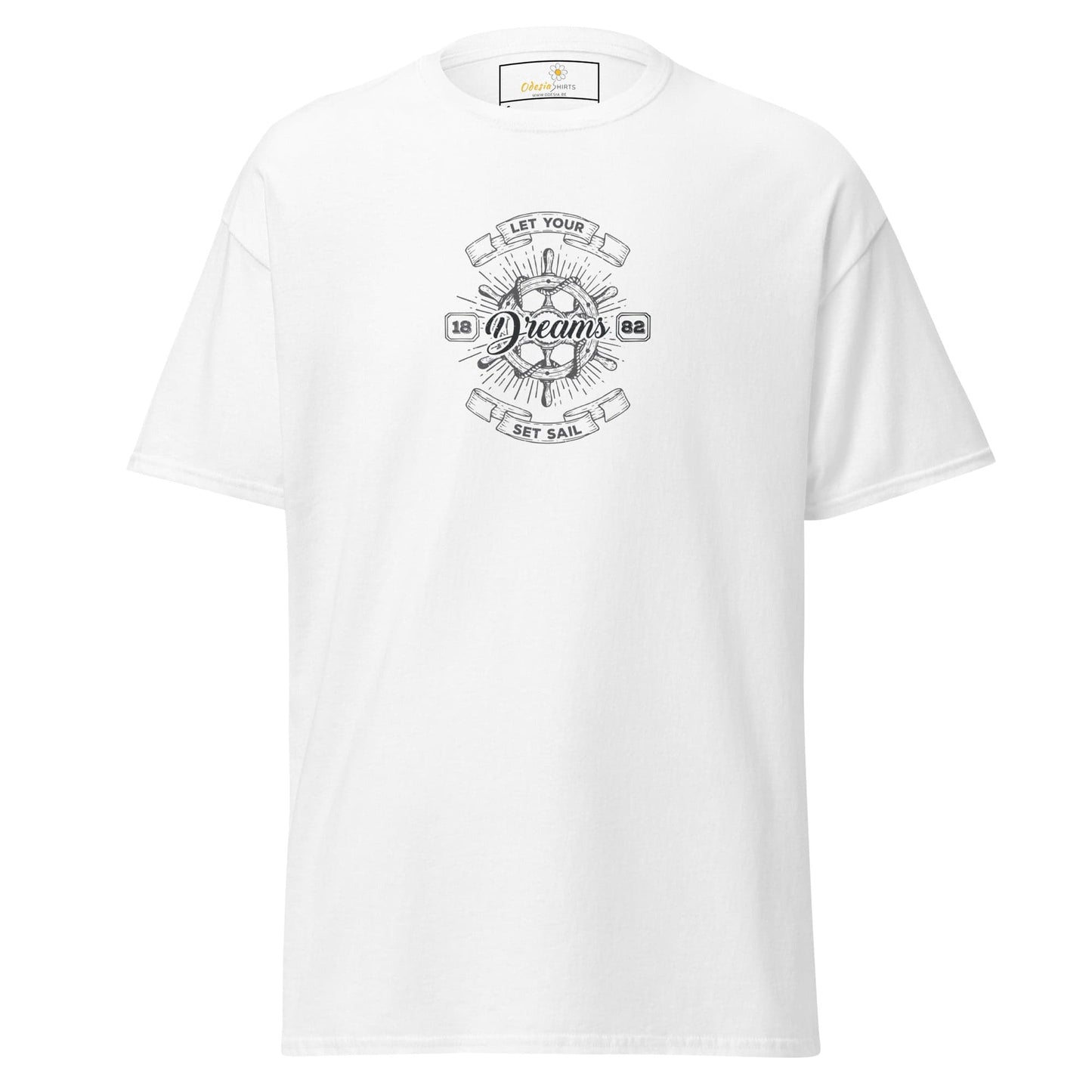 Unisex classic tee - MISC DREAMS SET SAIL - REGULAR - White / S