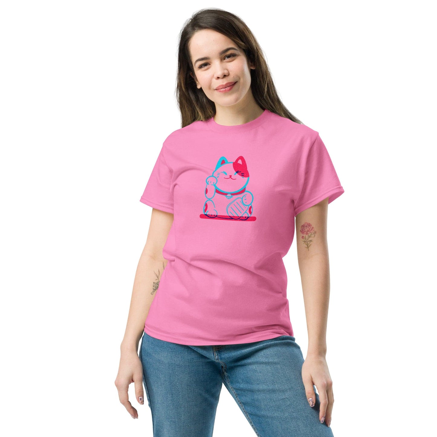 Art T-shirt Design Tee • Man / Woman • [s-xl] - Azalea / s