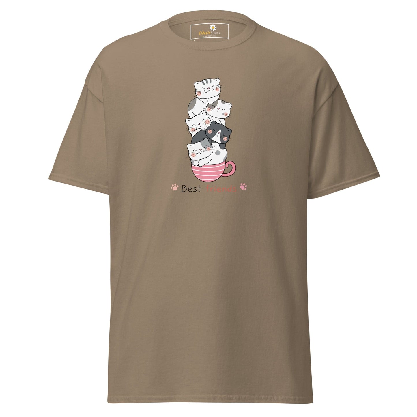 Art T-shirt Design Tee • Man / Woman • [s-xl] - Brown Savana / s