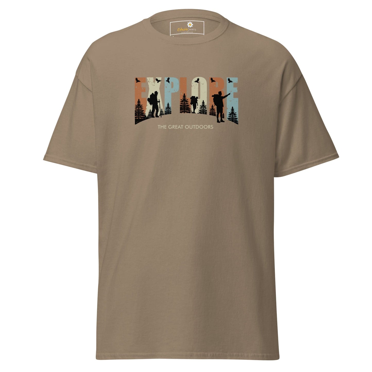 Art T-shirt Design Tee • Man / Woman • [s-xl] - Brown Savana / s