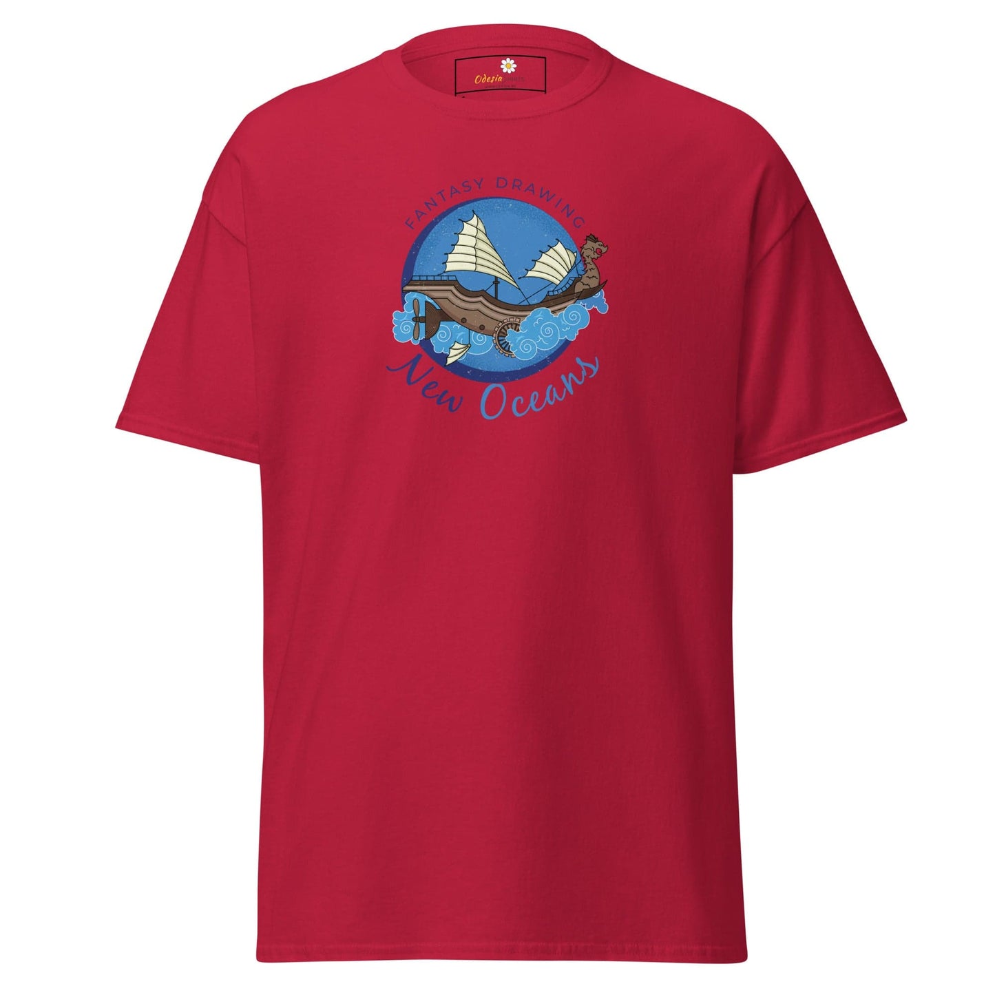 Art T-shirt Design Tee • Man / Woman • [s-xl] - Cardinal / s