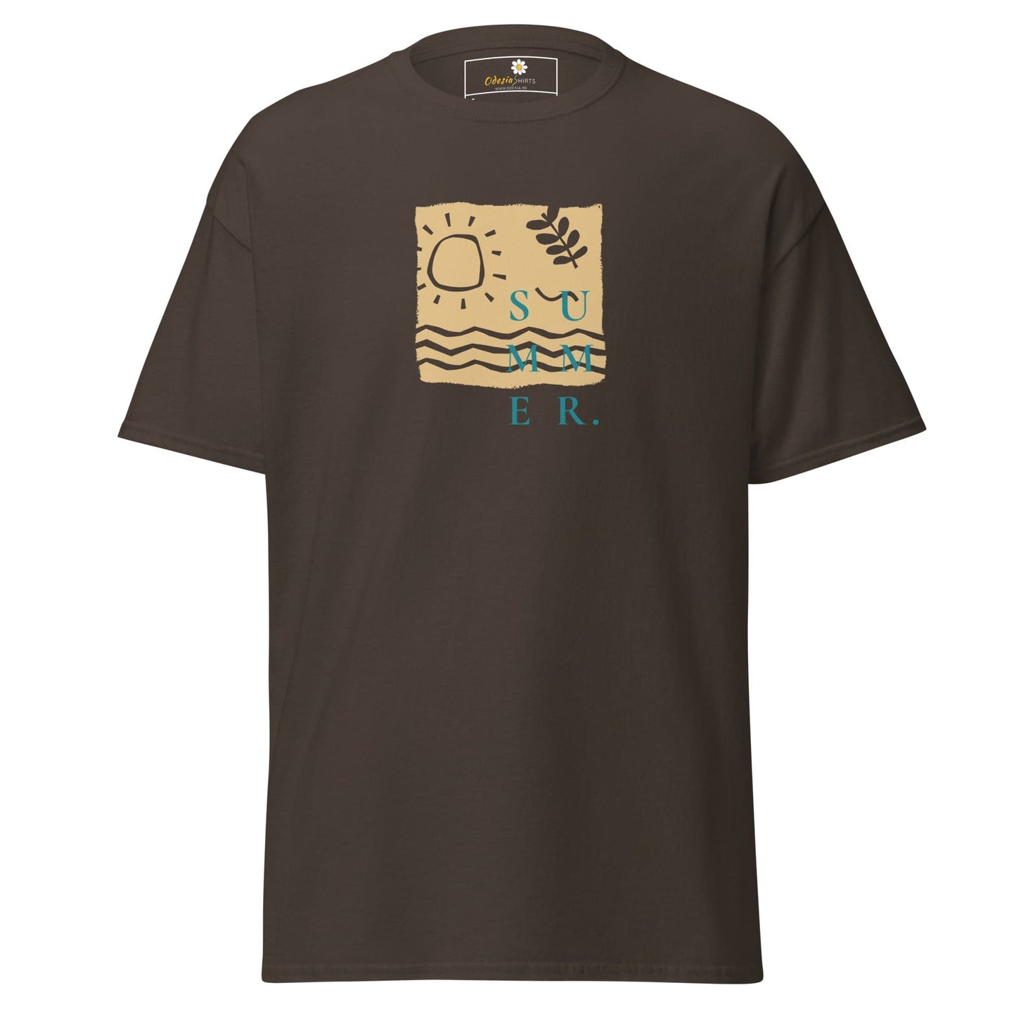 Art T-shirt Design Tee • Man / Woman • [s-xl] - Dark Chocolate / s