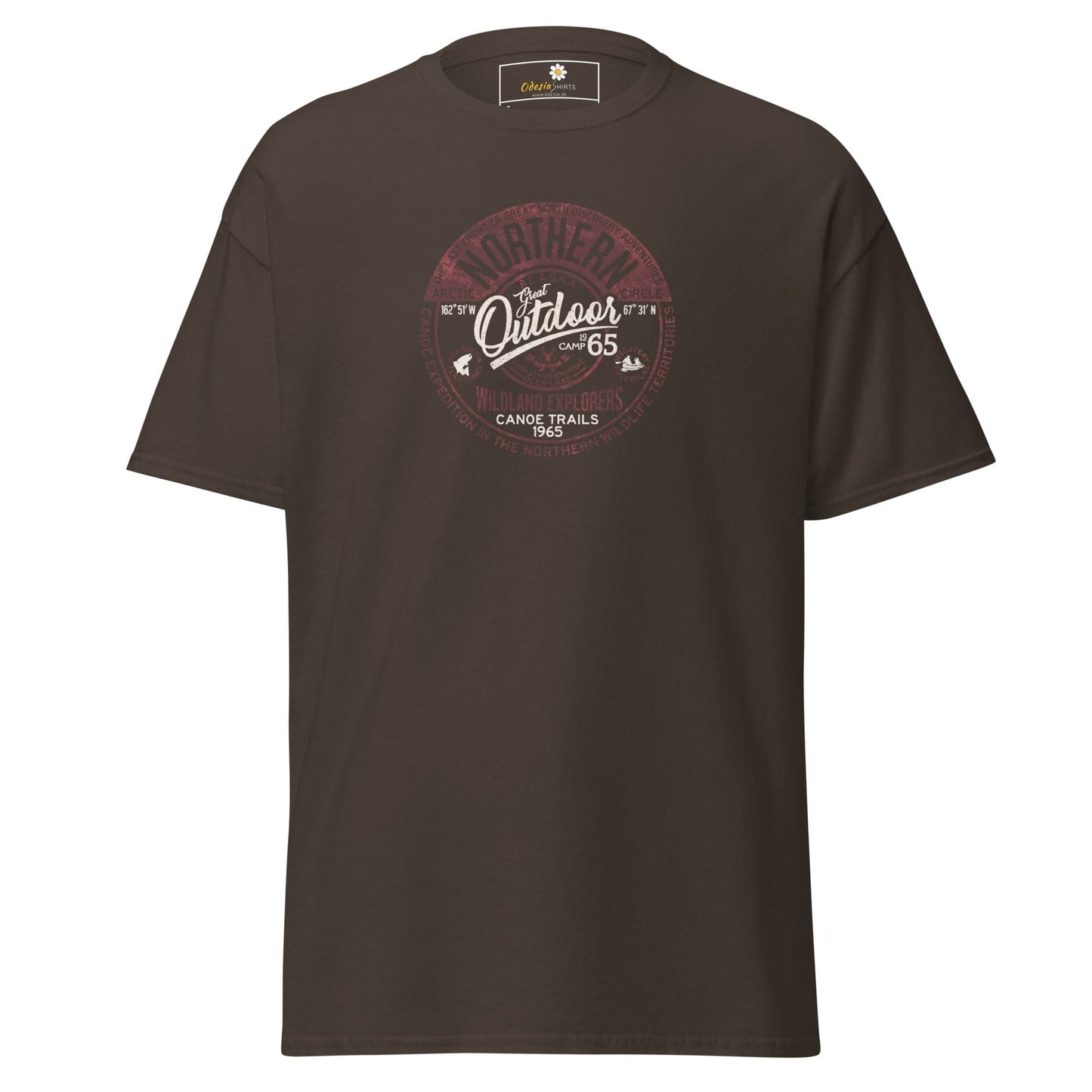 Art T-shirt Design Tee • Man / Woman • [s-xl] - Dark Chocolate / s