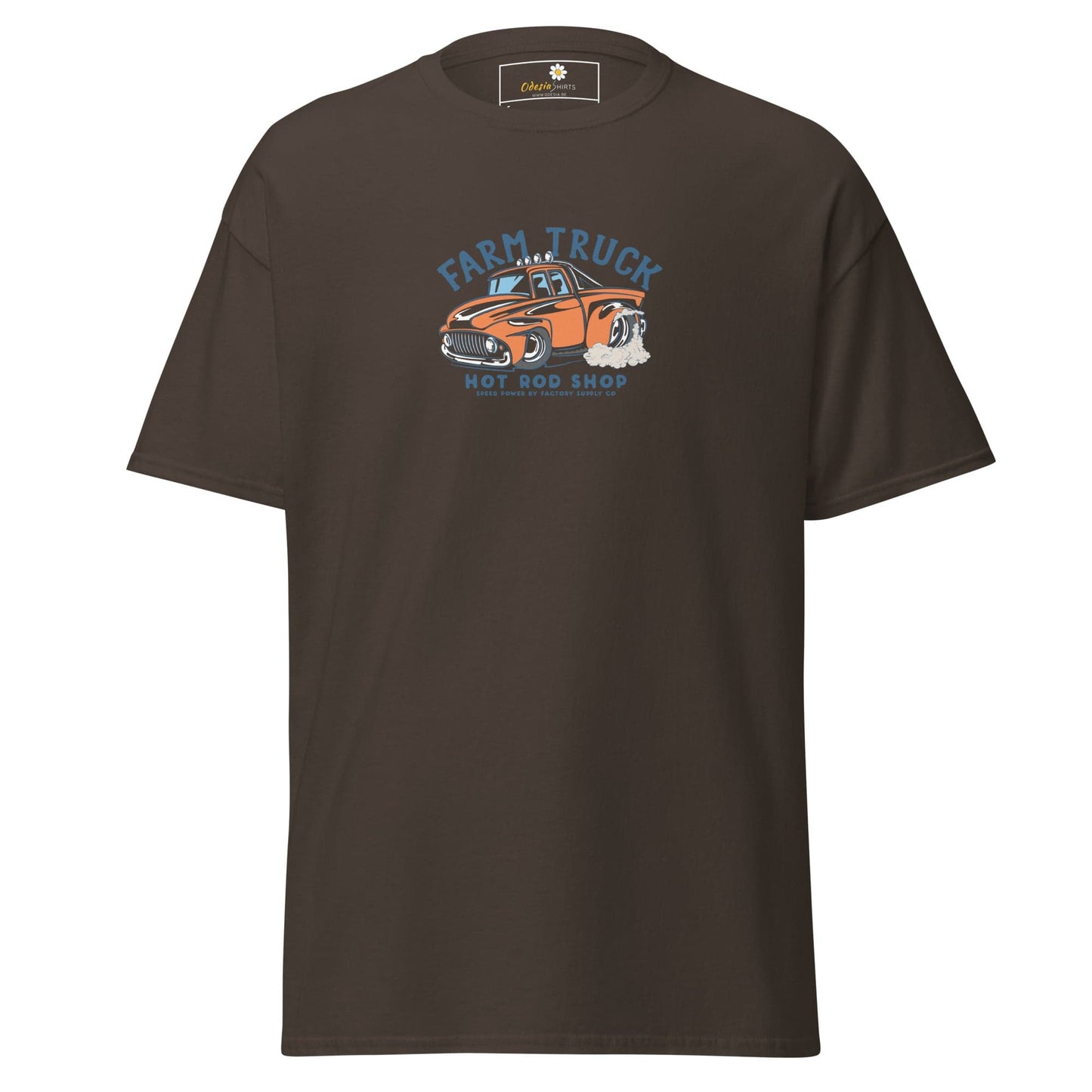 Art T-shirt Design Tee • Man / Woman • [s-xl] - Dark Chocolate / s