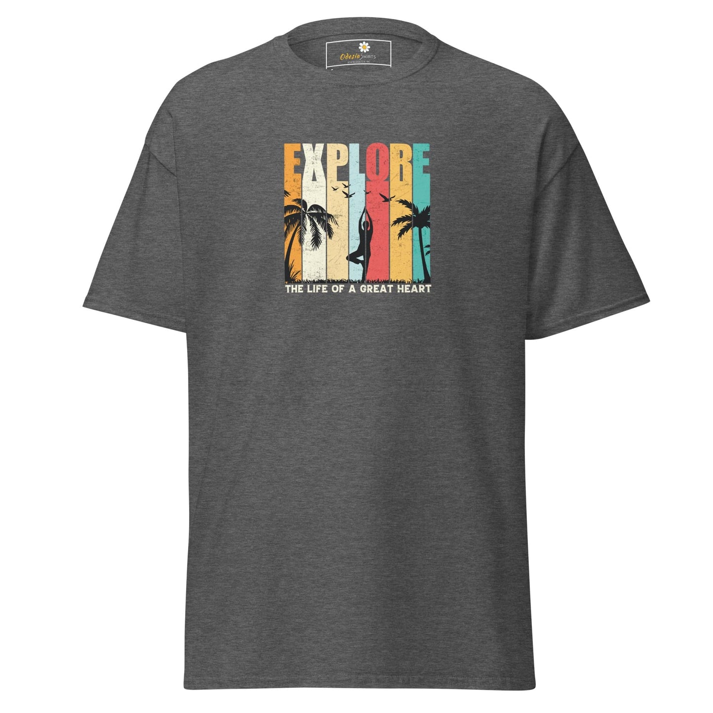 Art T-shirt Design Tee • Man / Woman • [s-xl] - Dark Heather / s