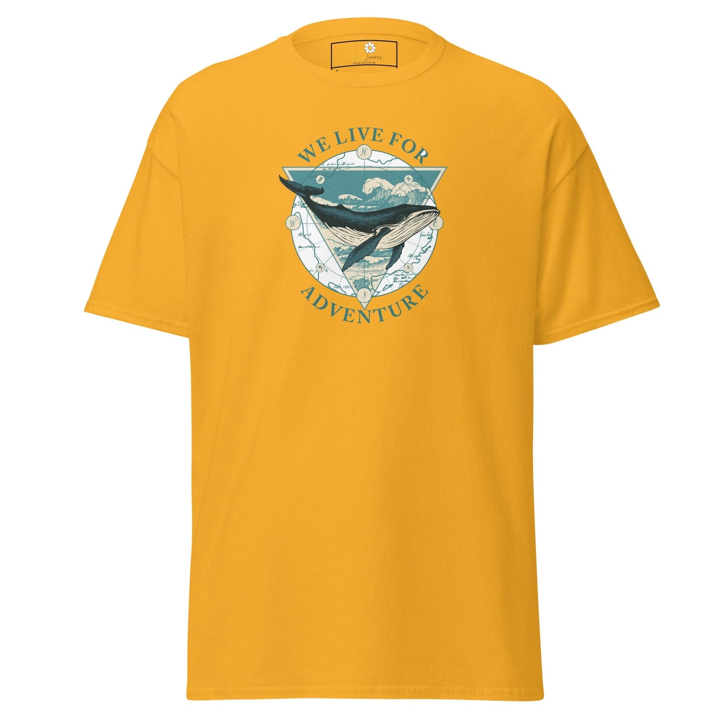 Art T-shirt Design Tee • Man / Woman • [s-xl] - Gold / s