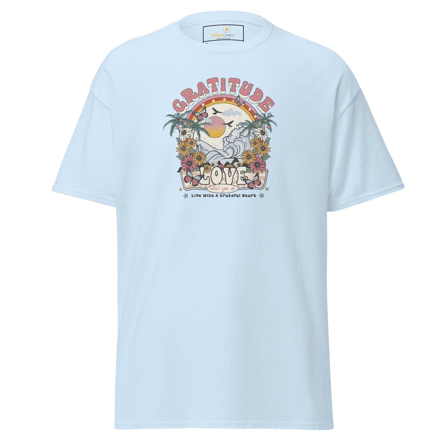 Art T-shirt Design Tee • Man / Woman • [s-xl] - Light Blue / s