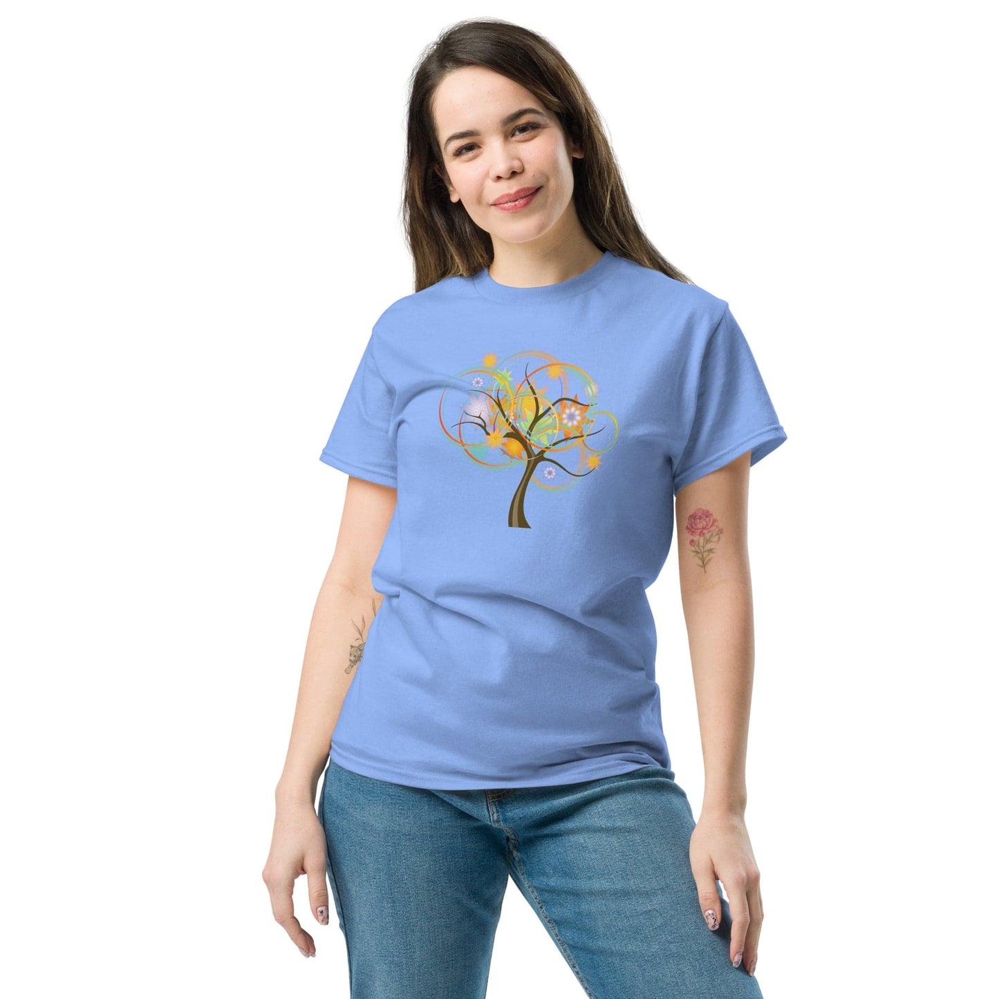 Art T-shirt Design Tee • Men / Women • [2xl-5xl] - Carolina Blue / 2xl