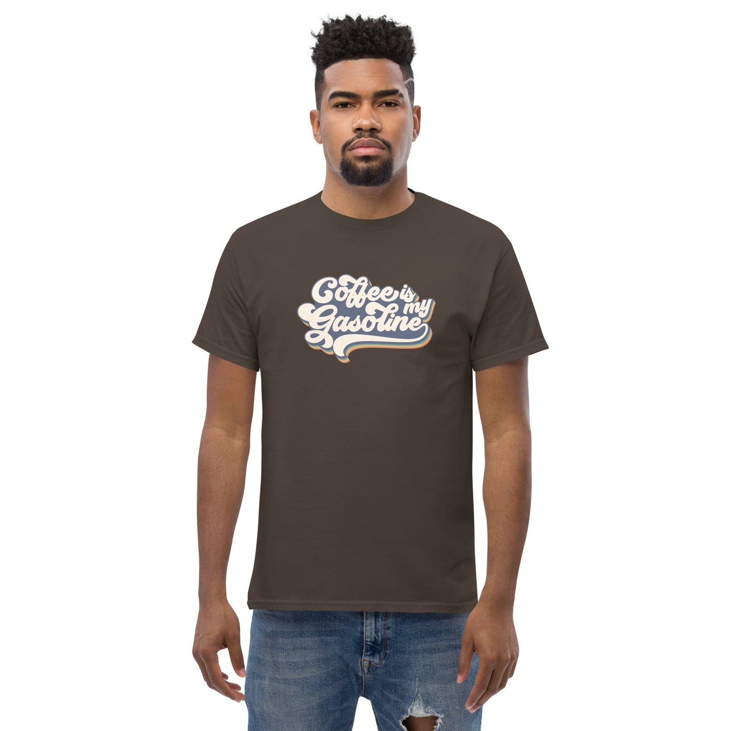 Art T-shirt Design Tee • Men / Women • [2xl-5xl] - Dark Chocolate / 2xl