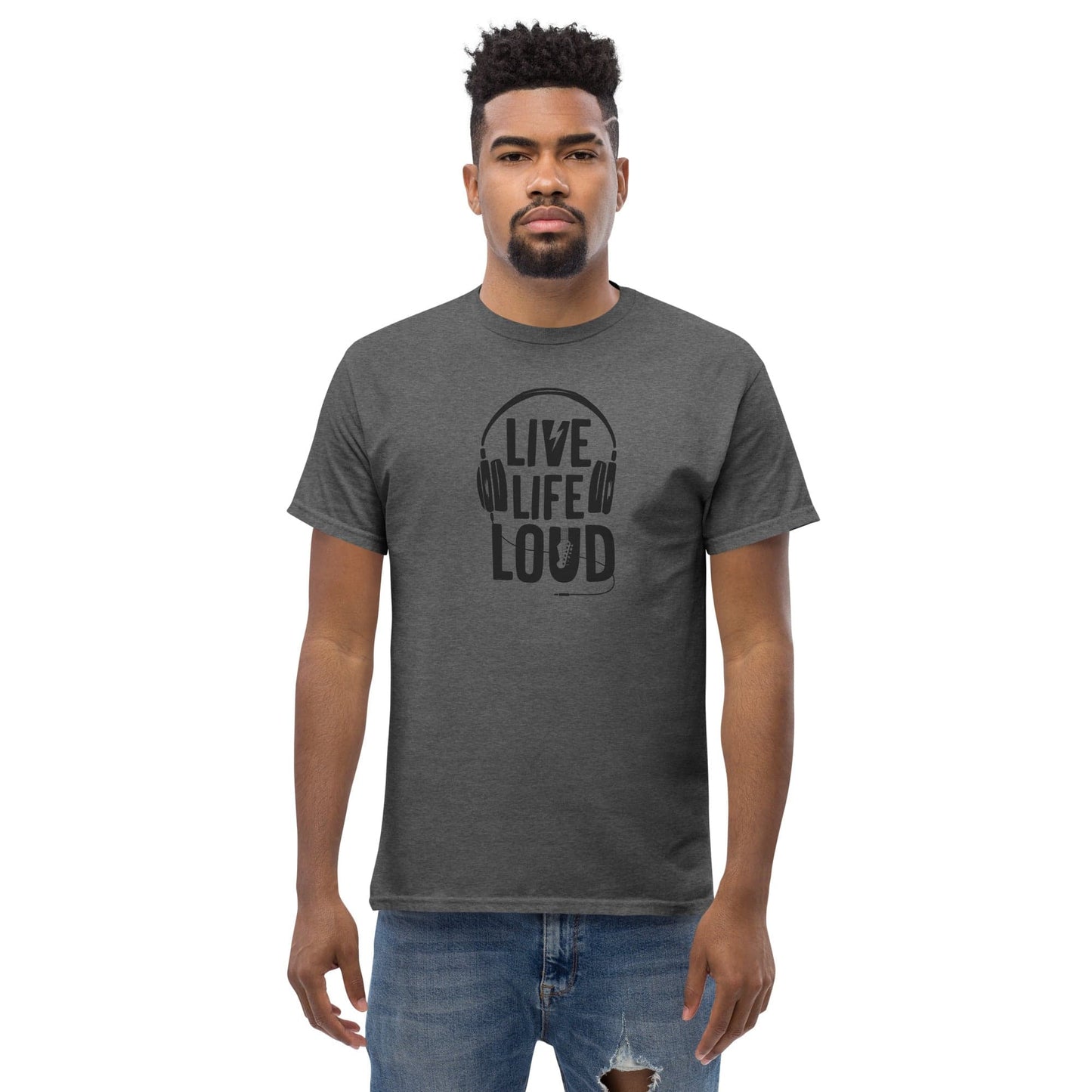 Art T-shirt Design Tee • Men / Women • [2xl-5xl] - Dark Heather / 2xl