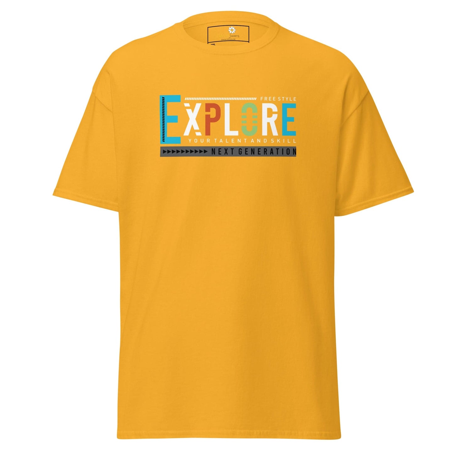 Art T-shirt Design Tee • Men / Women • [2xl-5xl] - Gold / 2xl