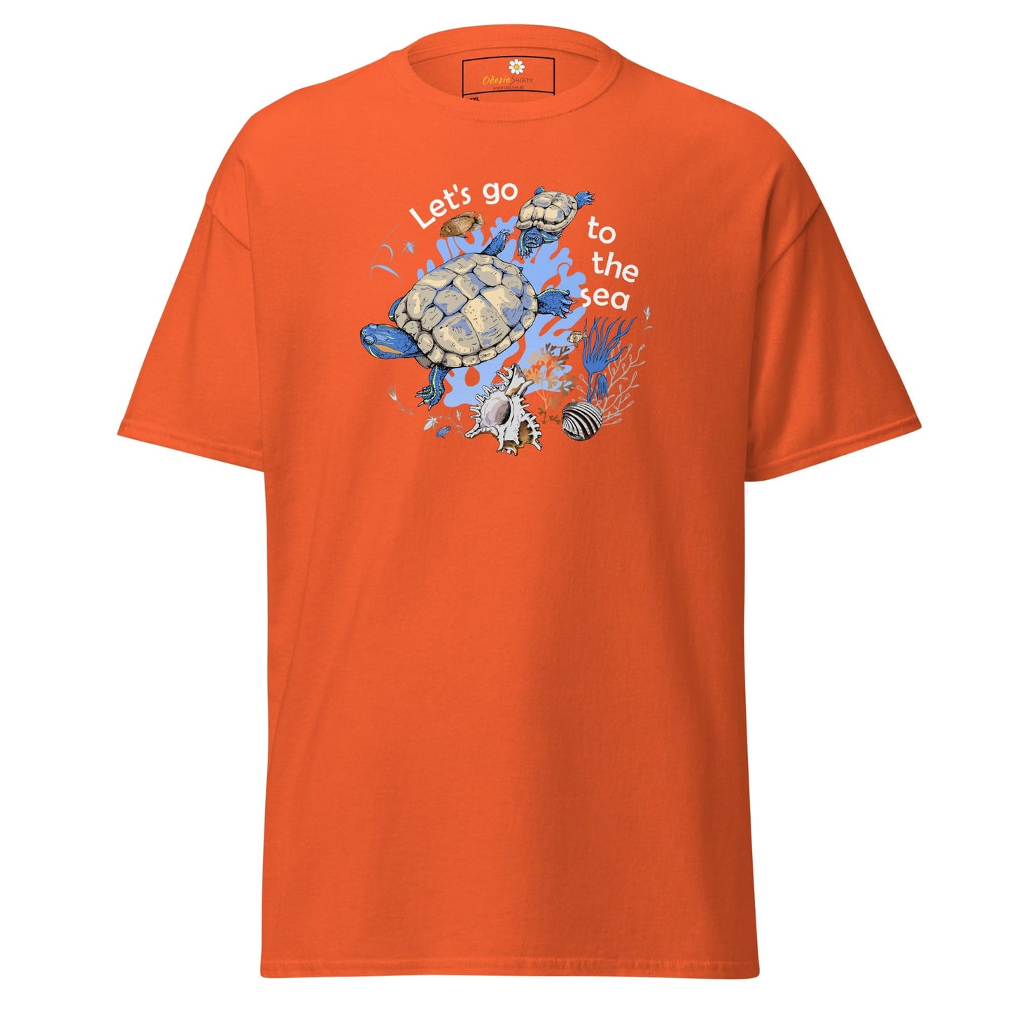 Art T-shirt Design Tee • Men / Women • [2xl-5xl] - Orange / 2xl