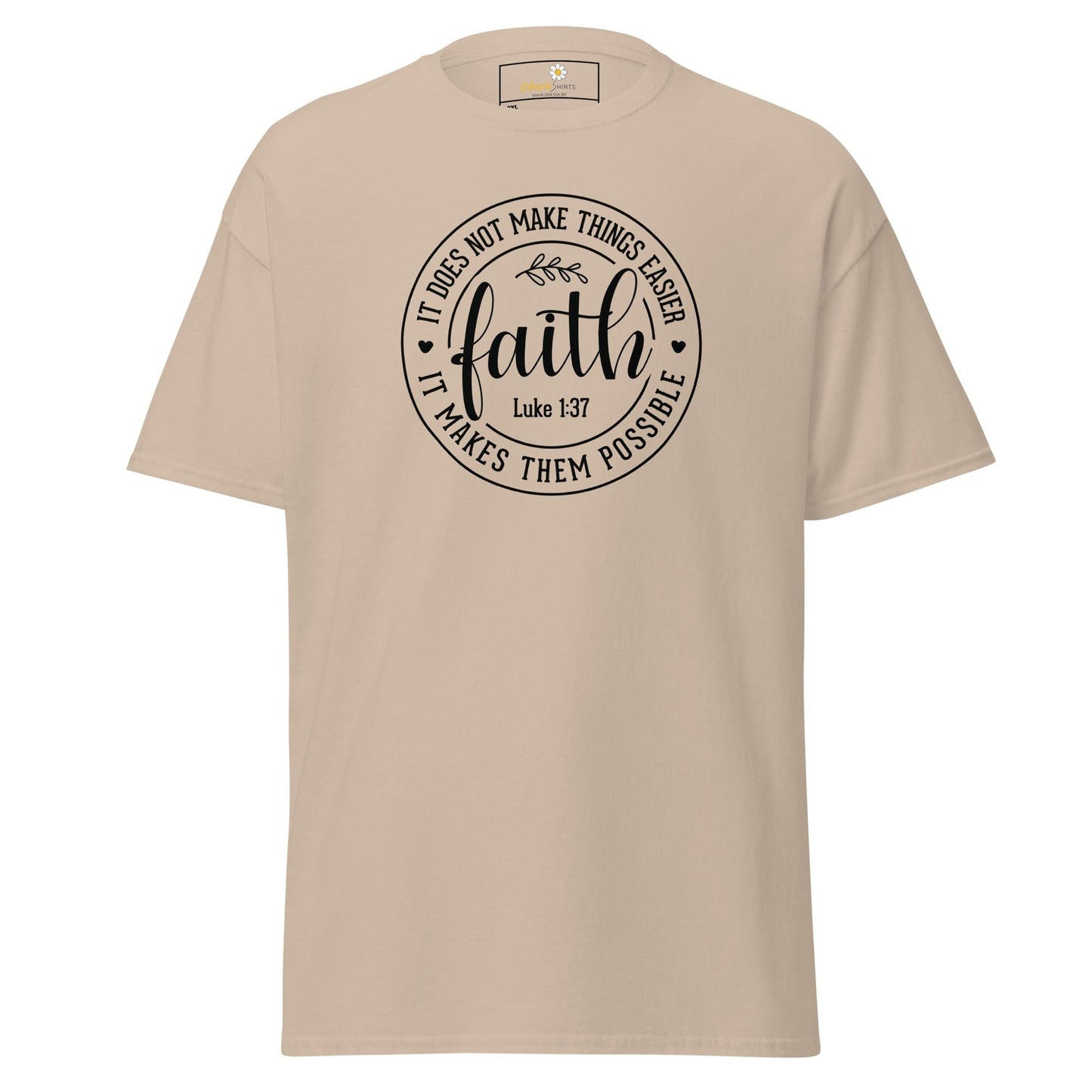 Art T-shirt Design Tee • Men / Women • [2xl-5xl] - Sand / 2xl