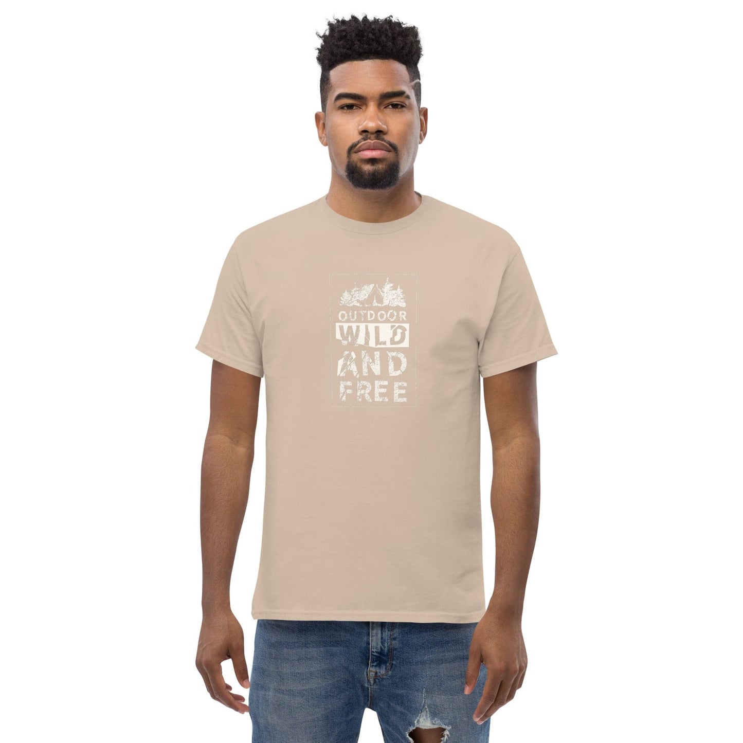 Art T-shirt Design Tee • Men / Women • [2xl-5xl] - Sand / 2xl