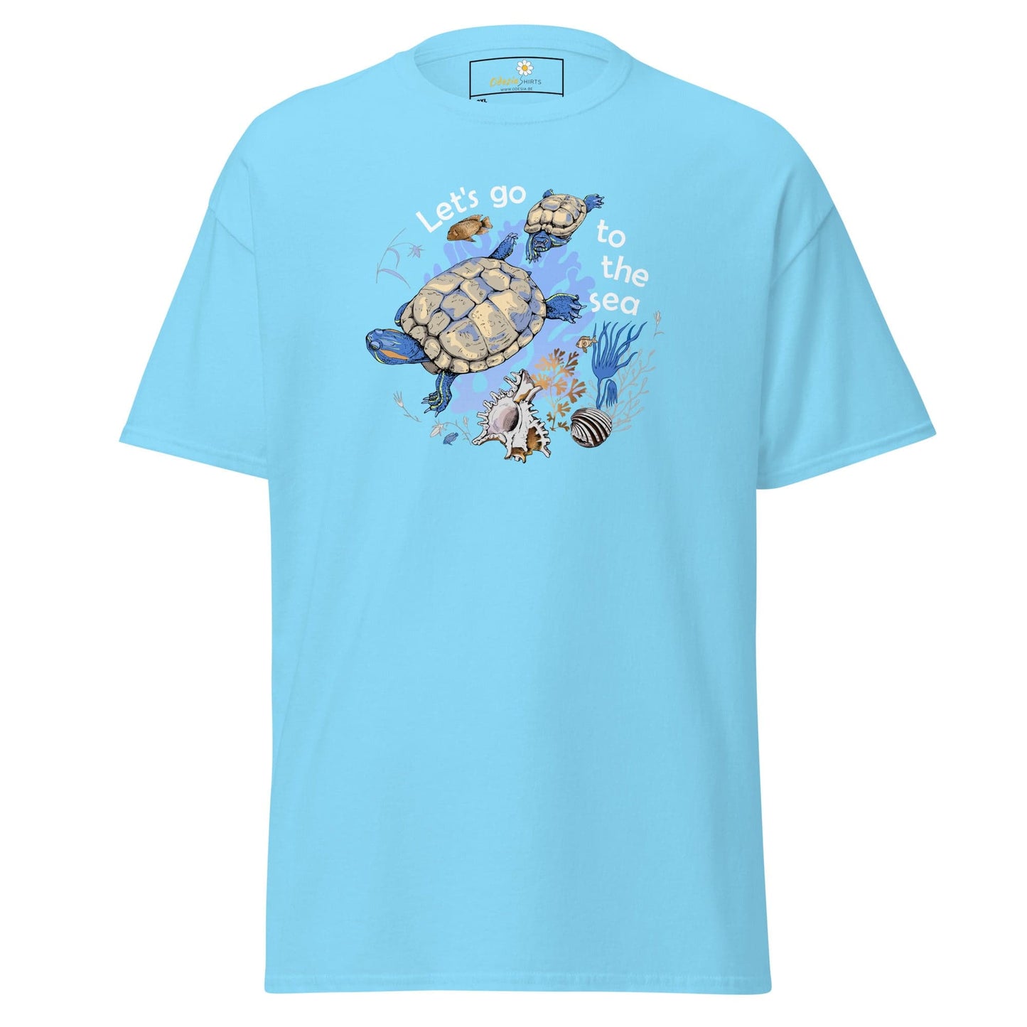 Art T-shirt Design Tee • Men / Women • [2xl-5xl] - Sky / 2xl