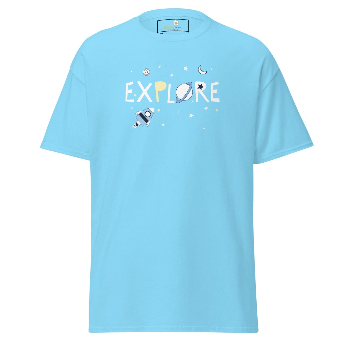 Art T-shirt Design Tee • Men / Women • [2xl-5xl] - Sky / 2xl