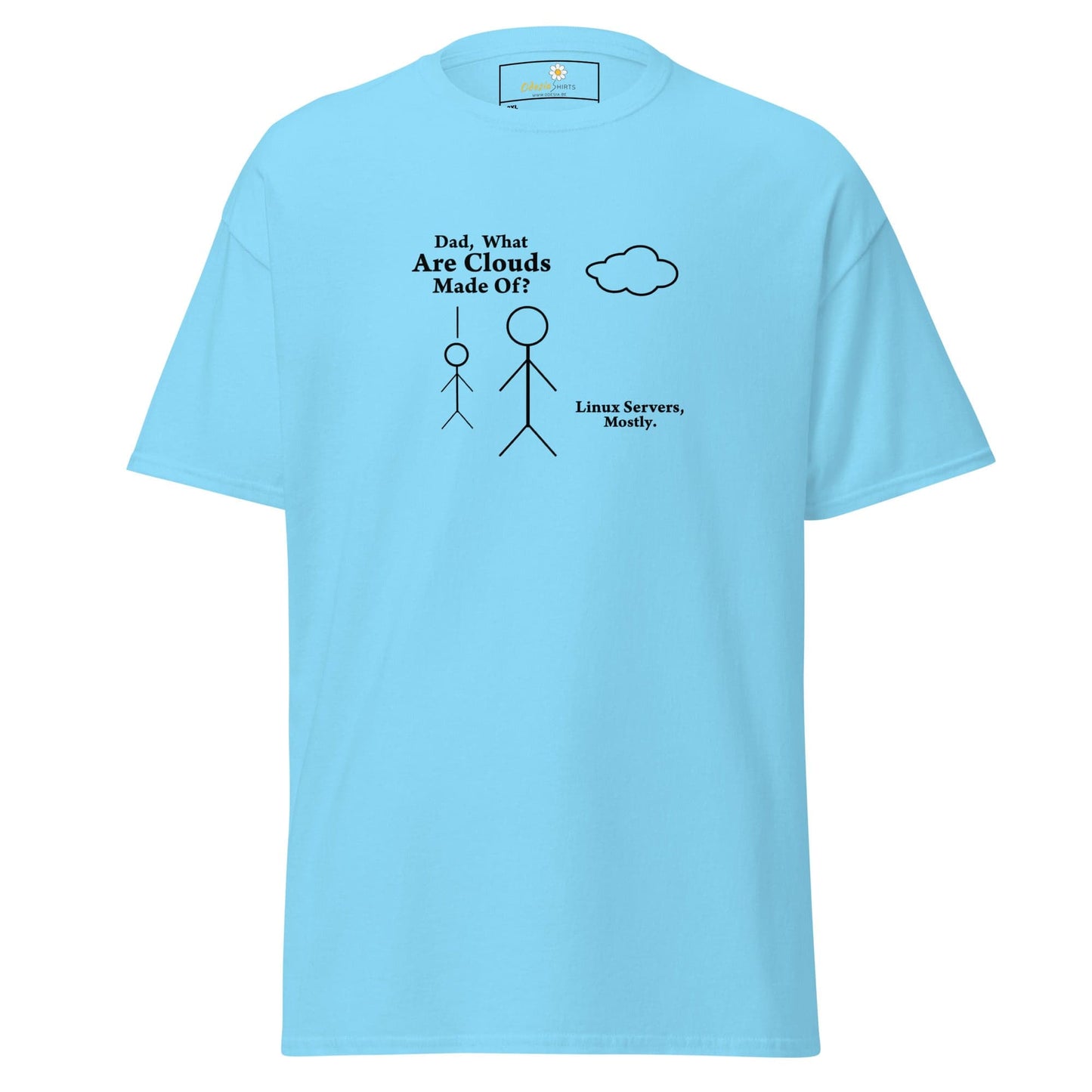 Art T-shirt Design Tee • Men / Women • [2xl-5xl] - Sky / 2xl