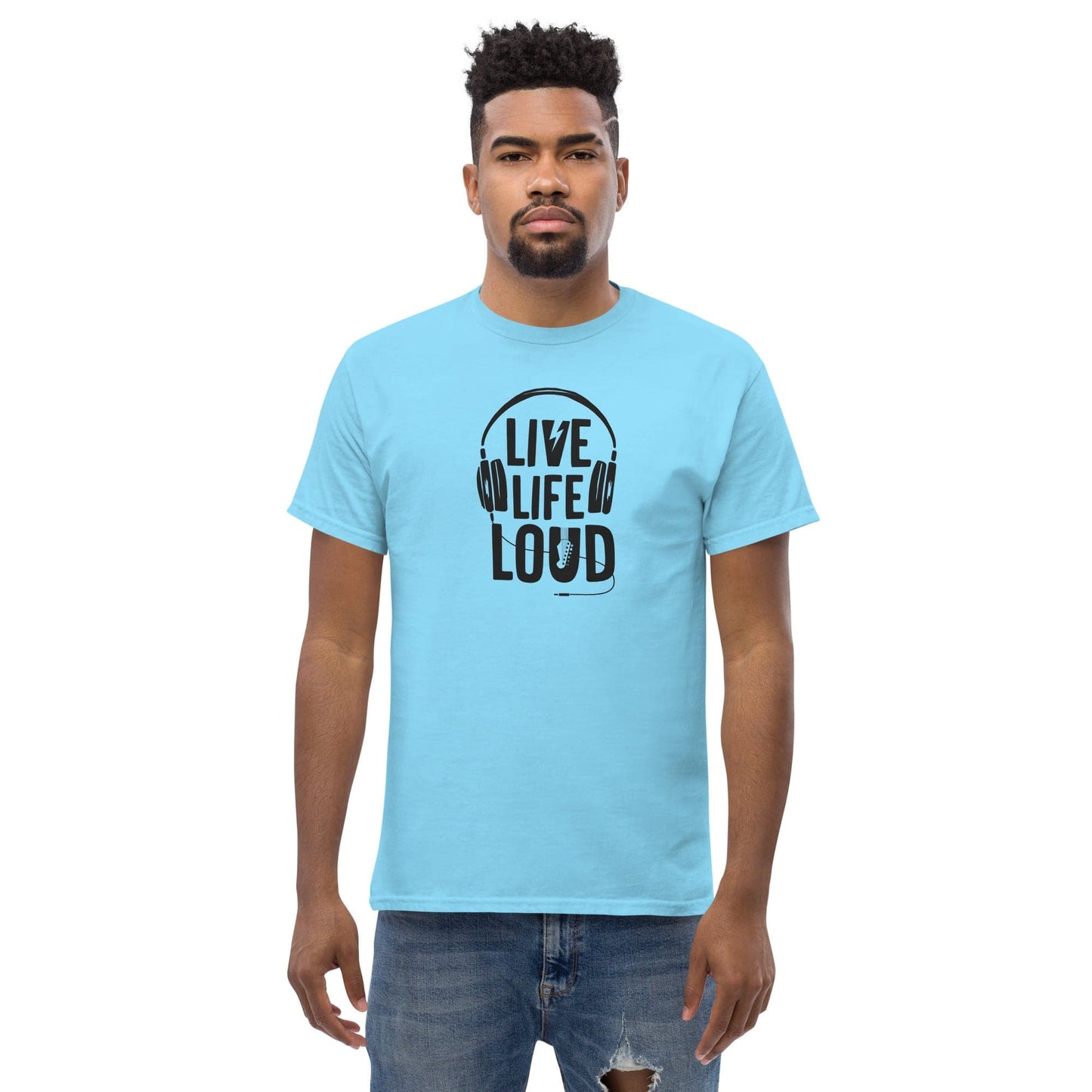 Art T-shirt Design Tee • Men / Women • [2xl-5xl] - Sky / 2xl