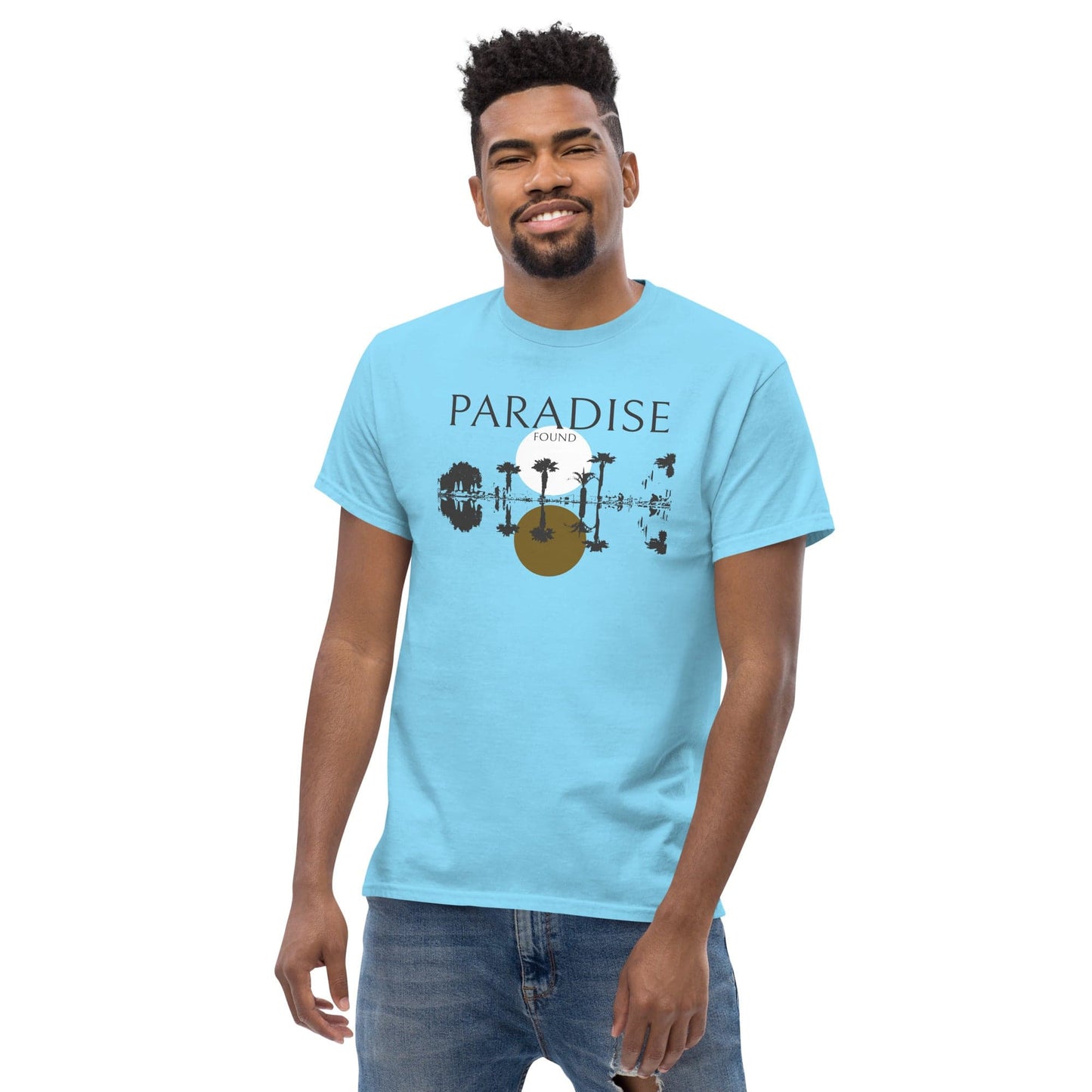 Art T-shirt Design Tee • Men / Women • [2xl-5xl] - Sky / 2xl
