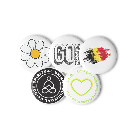 ODESIA - set van pin buttons - KLEIN