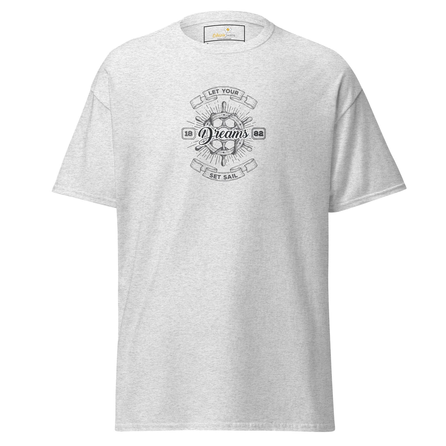 Unisex classic tee - MISC DREAMS SET SAIL - REGULAR - Ash / S