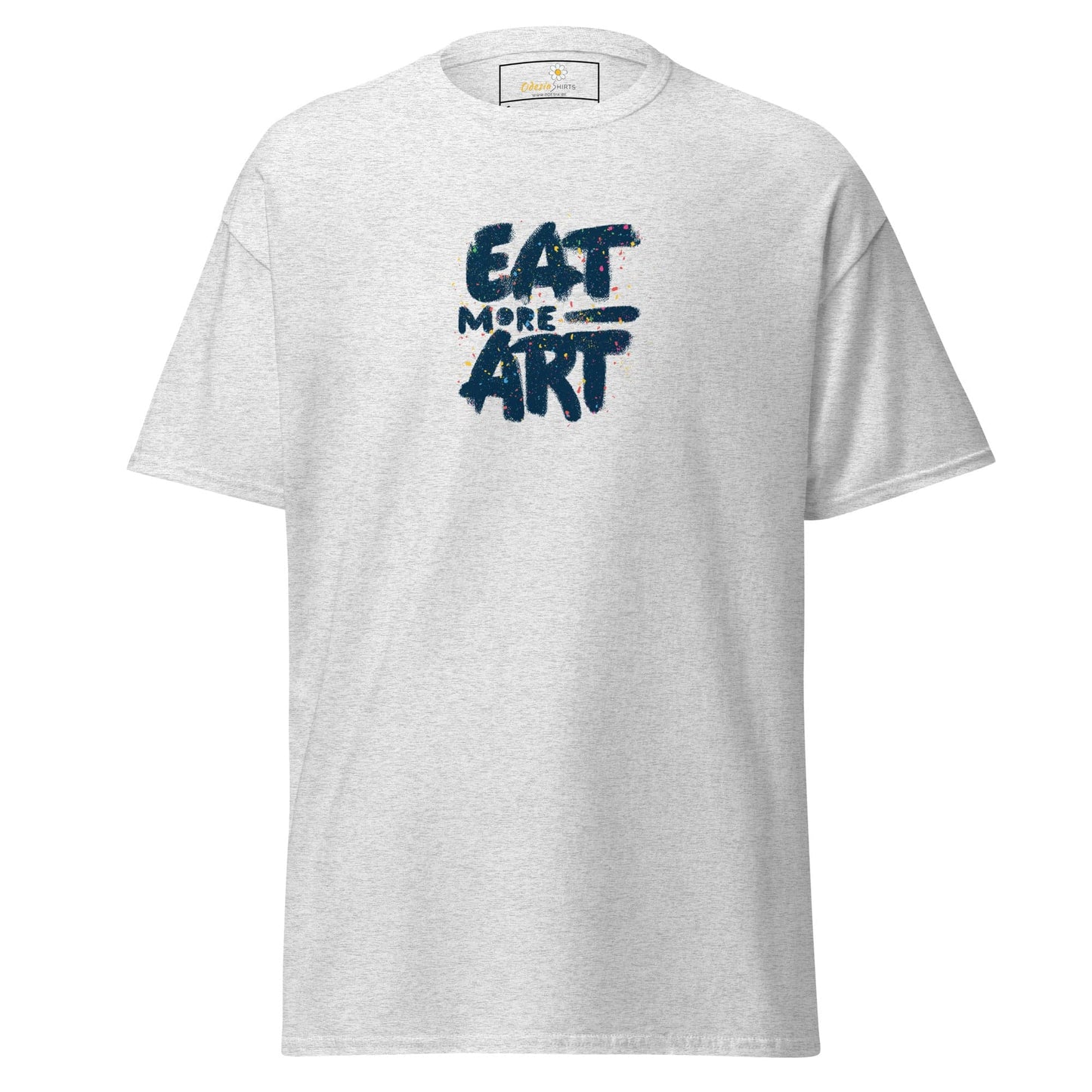 Unisex classic tee - MISC EAT MORE ART - REGULAR - Ash / S