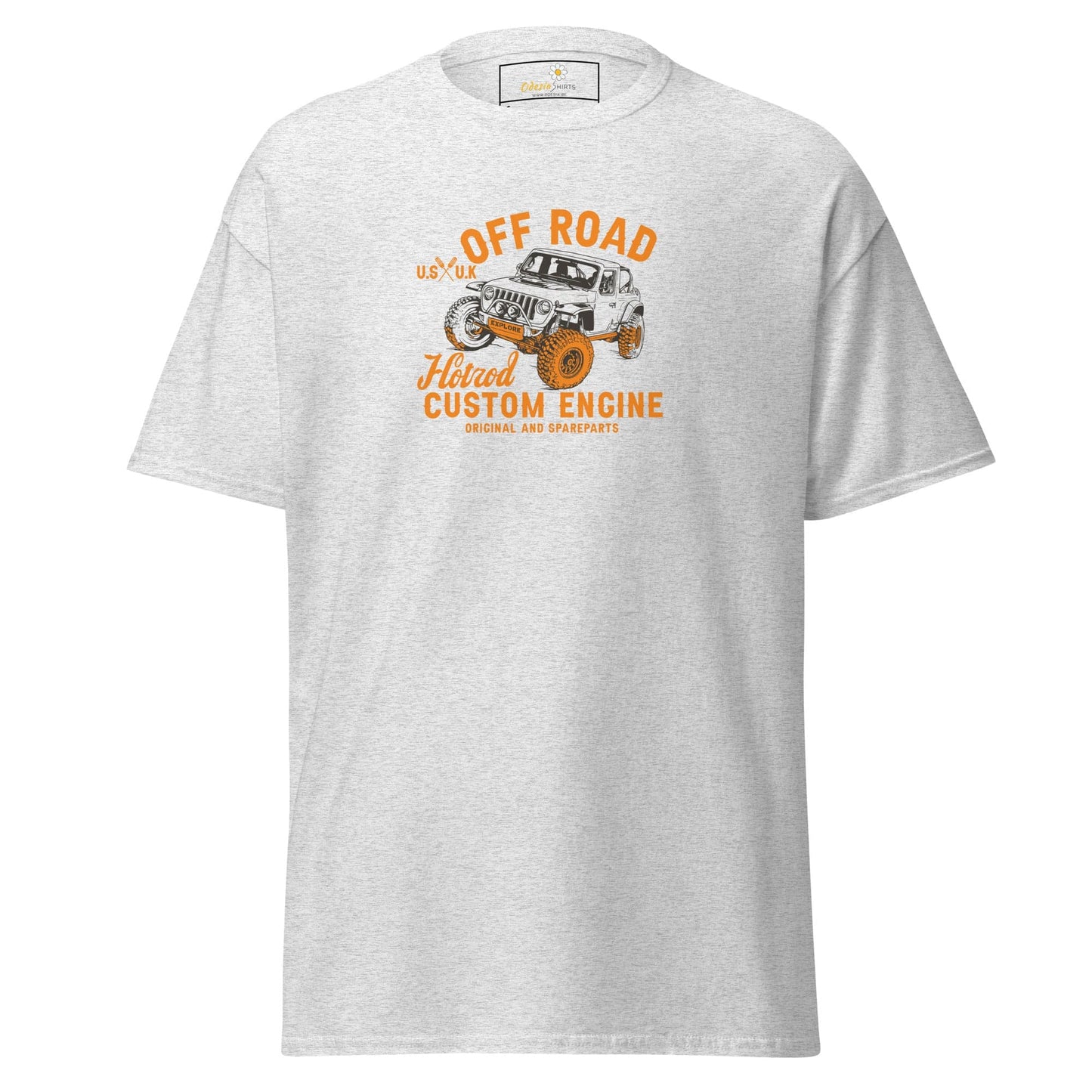 Unisex classic tee - MISC OFF ROAD - REGULAR - Ash / S