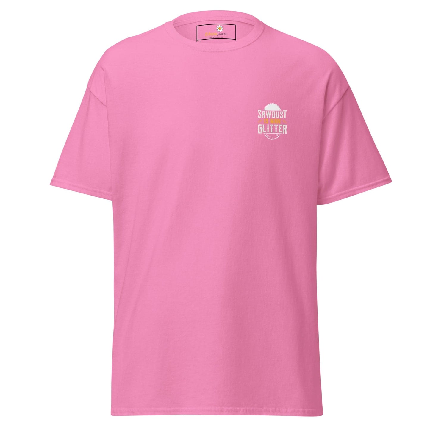 Unisex classic tee - MISC FUN SAWDUST GLITTER POCKET - REGULAR - Azalea / S