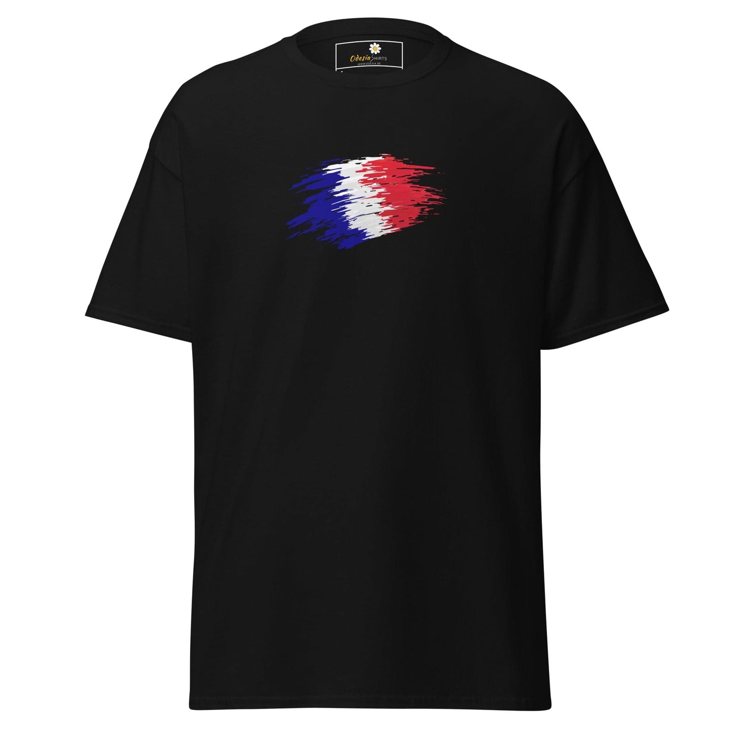 Unisex classic tee - COUNTRY FRANCE SHAPE - REGULAR - Black / S