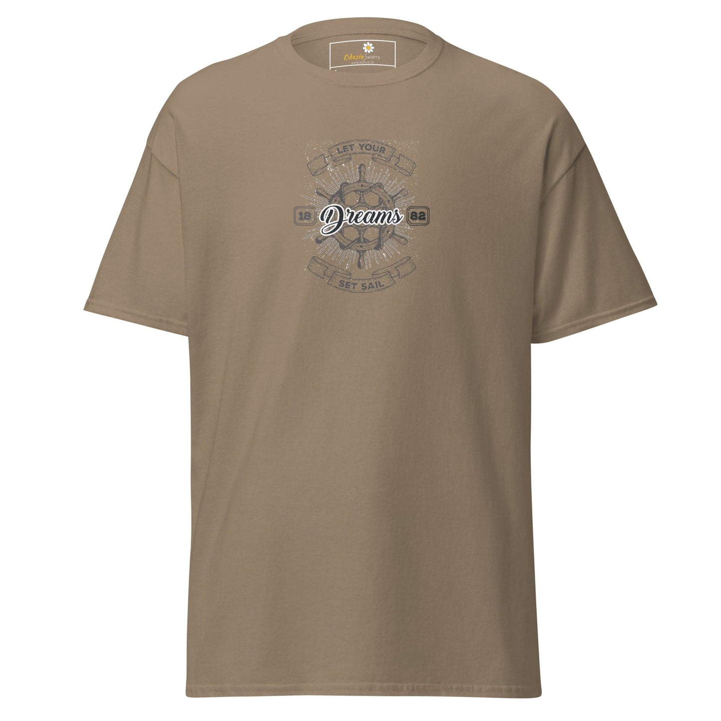 Unisex classic tee - MISC DREAMS SET SAIL - REGULAR - Brown Savana / S