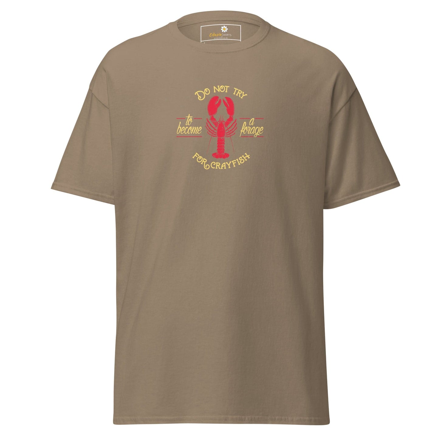 Unisex classic tee - WILD LIFE CRAYFISH - REGULAR - Brown Savana / S