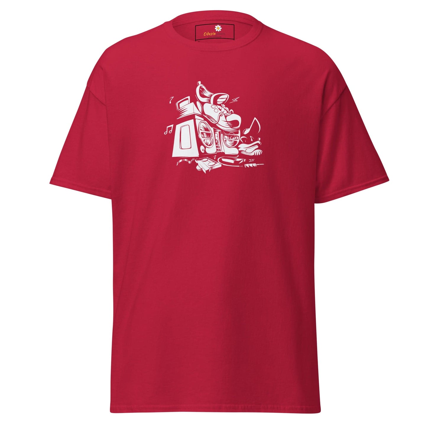 Unisex classic t-shirt - FANTASY SHOES THINGS - REGULAR - Cardinal / S
