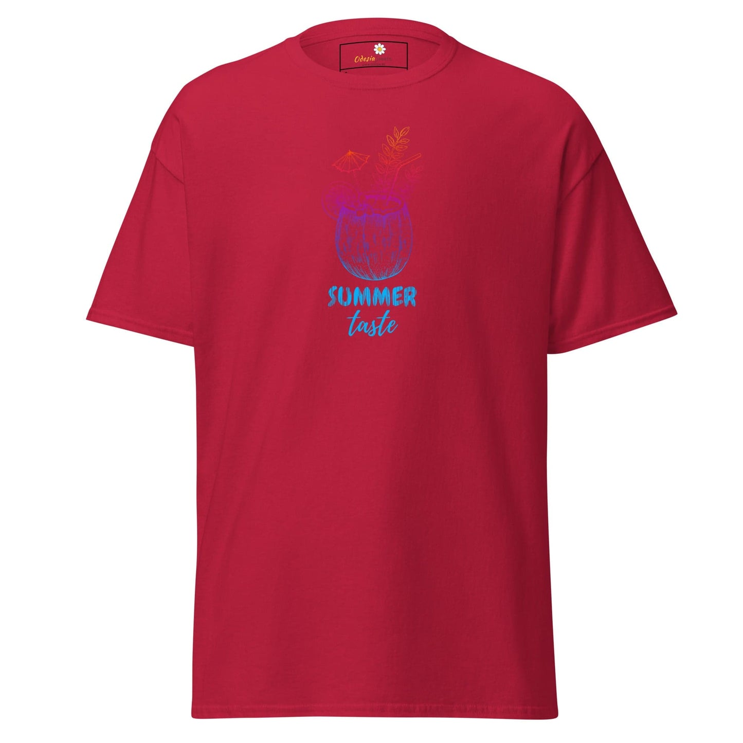 Unisex classic t-shirt - SUMMER MISC TASTE - REGULAR - Cardinal / S
