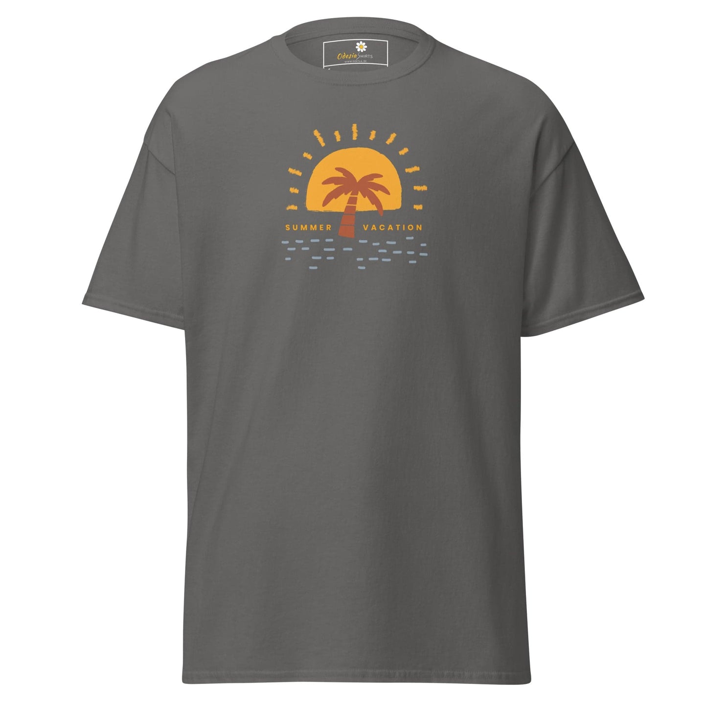 Unisex classic tee - SUMMER VACATION - REGULAR - Charcoal / S