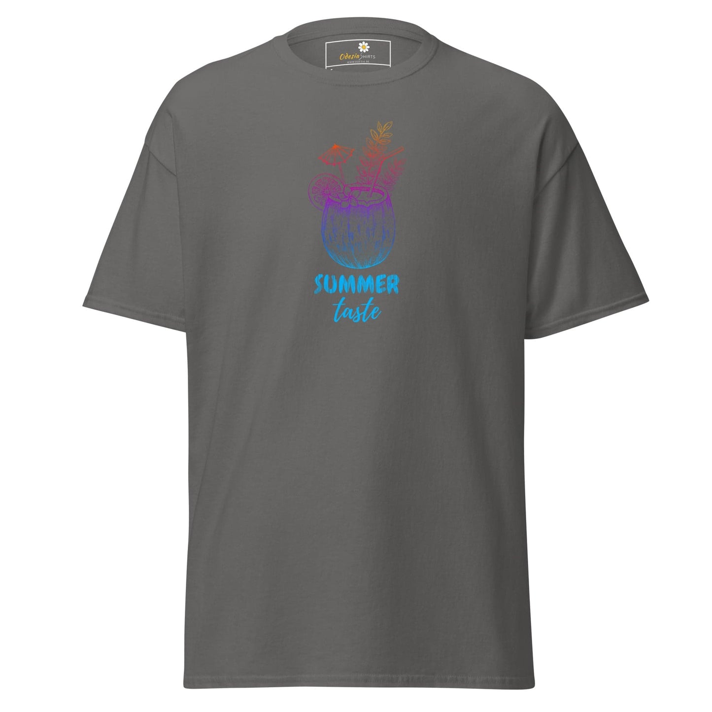 Unisex classic t-shirt - SUMMER MISC TASTE - REGULAR - Charcoal / S