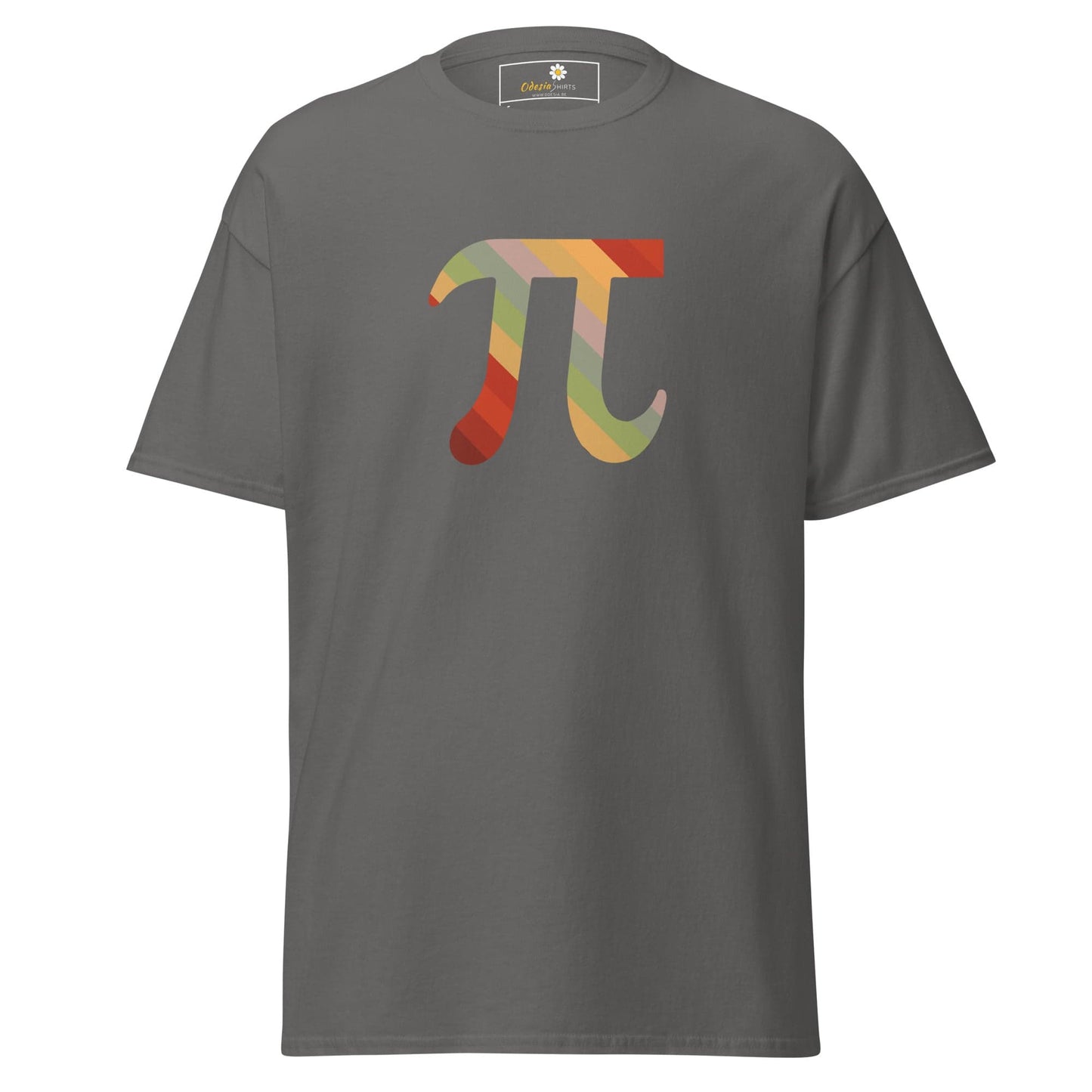 Unisex classic tee - MISC MATHI PI - REGULAR - Charcoal / S