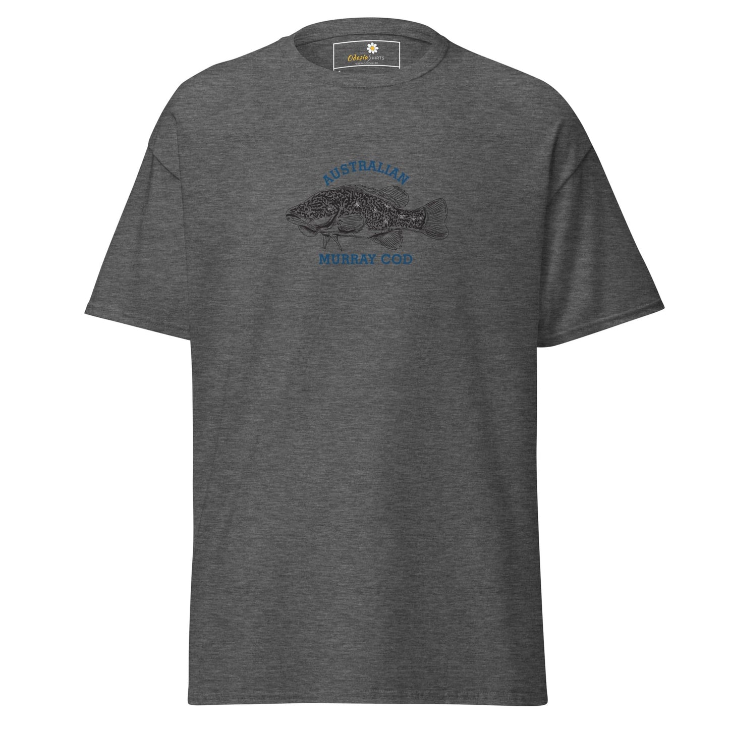 Unisex classic tee - WILD LIFE AUSTRALIAN FISH - REGULAR - Dark Heather / S