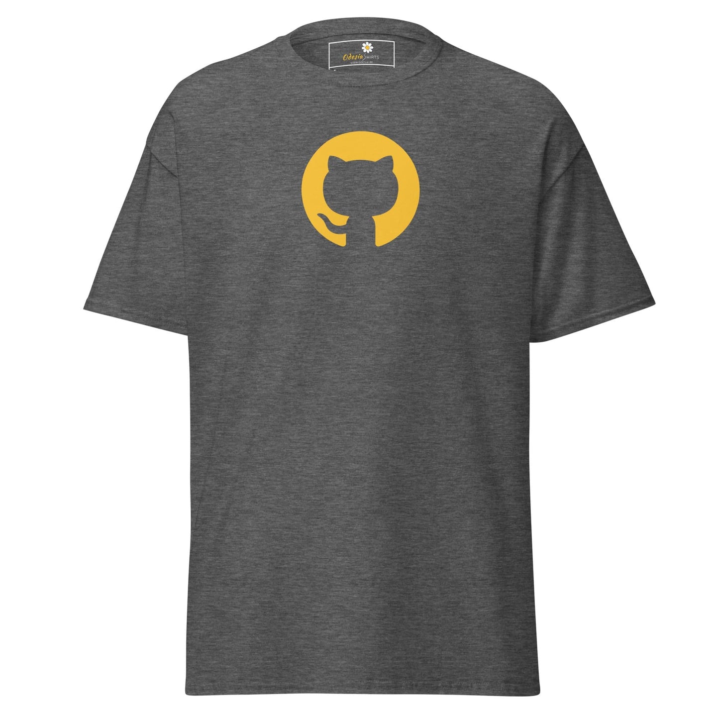 Unisex classic tee - IT CAT SILHOUETE - REGULAR - Dark Heather / S