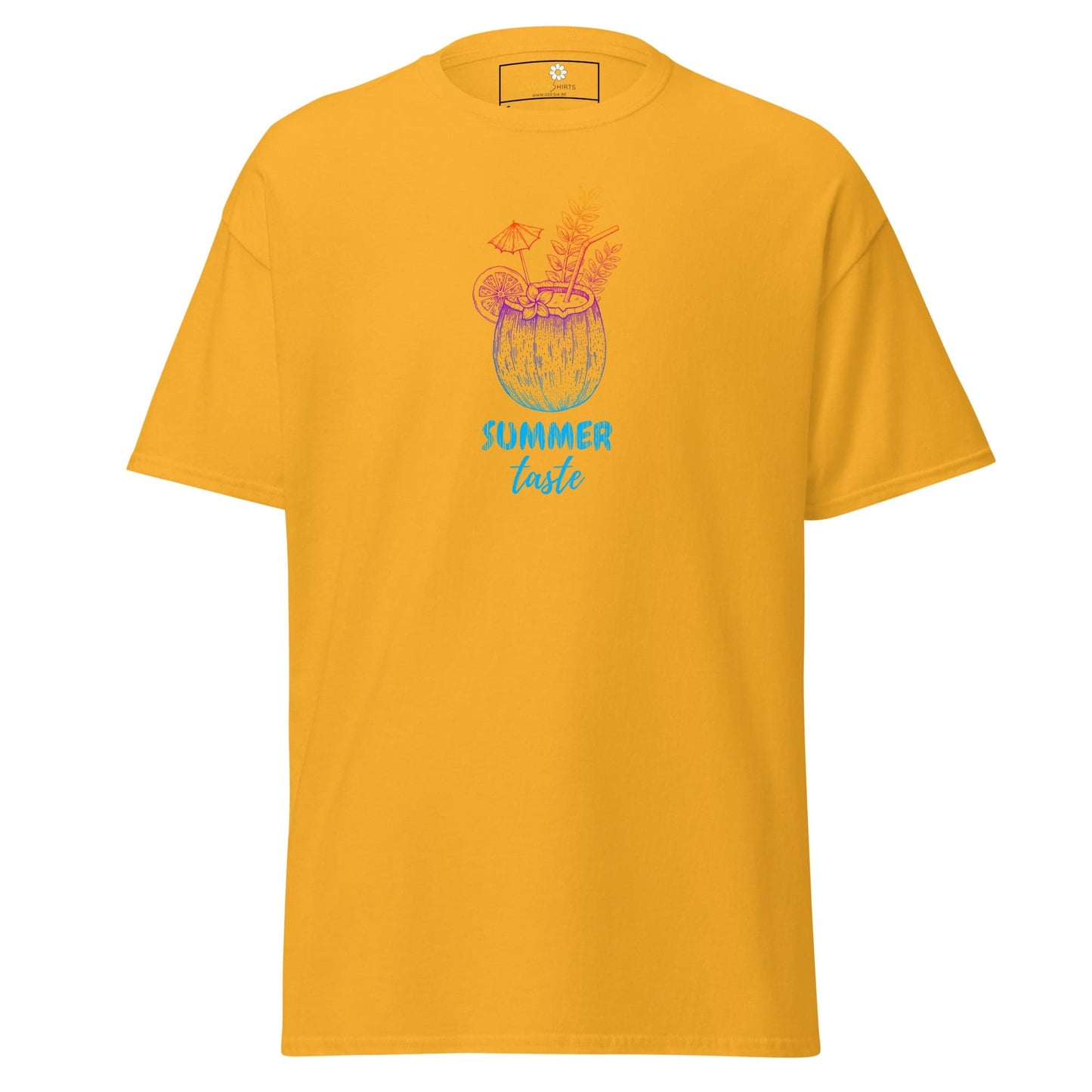 Unisex classic t-shirt - SUMMER MISC TASTE - REGULAR - Gold / S