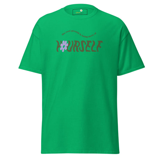 Unisex classic t-shirt - TEXT LOVE YOURSELF - REGULAR - Irish Green / S