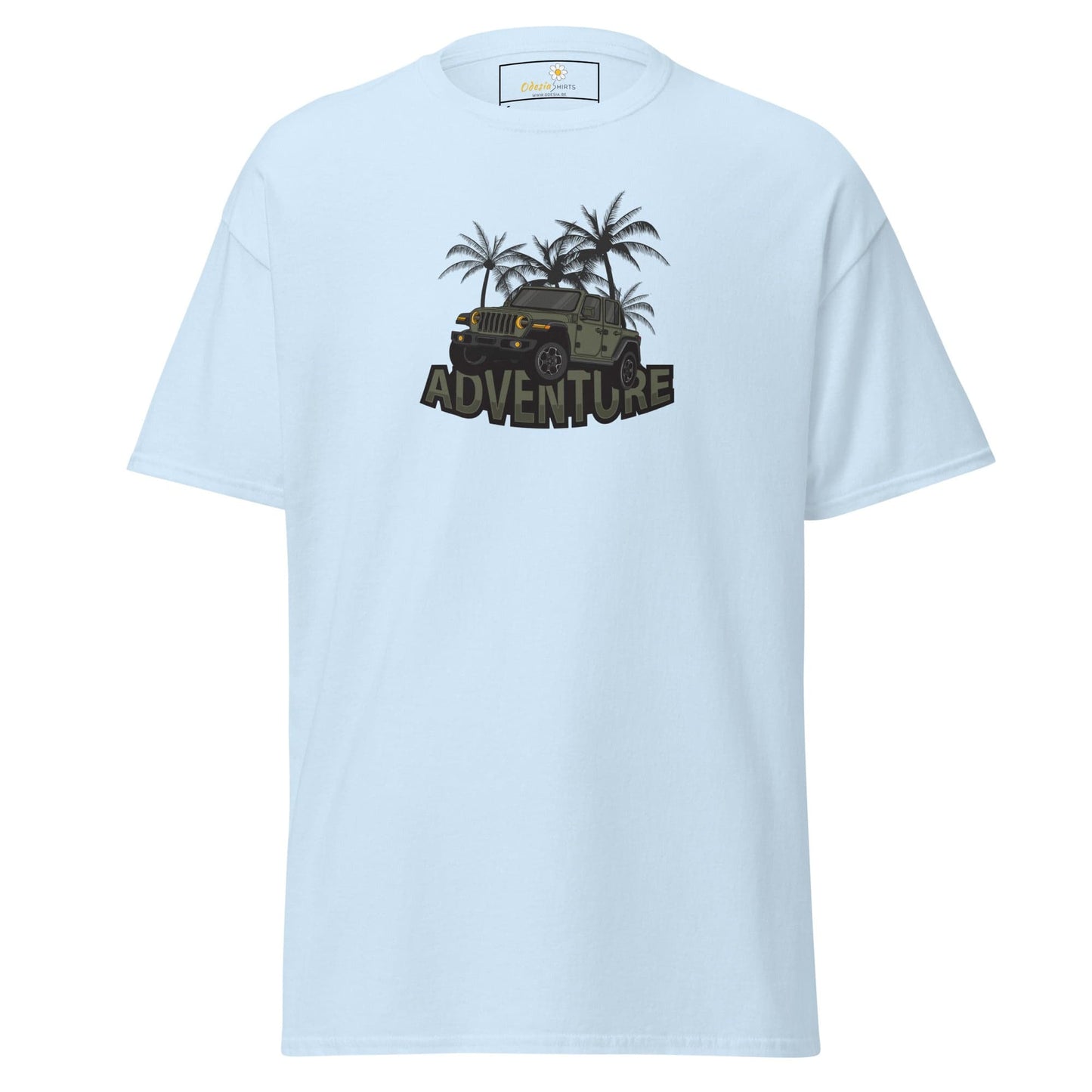 Unisex classic tee - ADVENTURE 4X4 - REGULAR - Light Blue / S