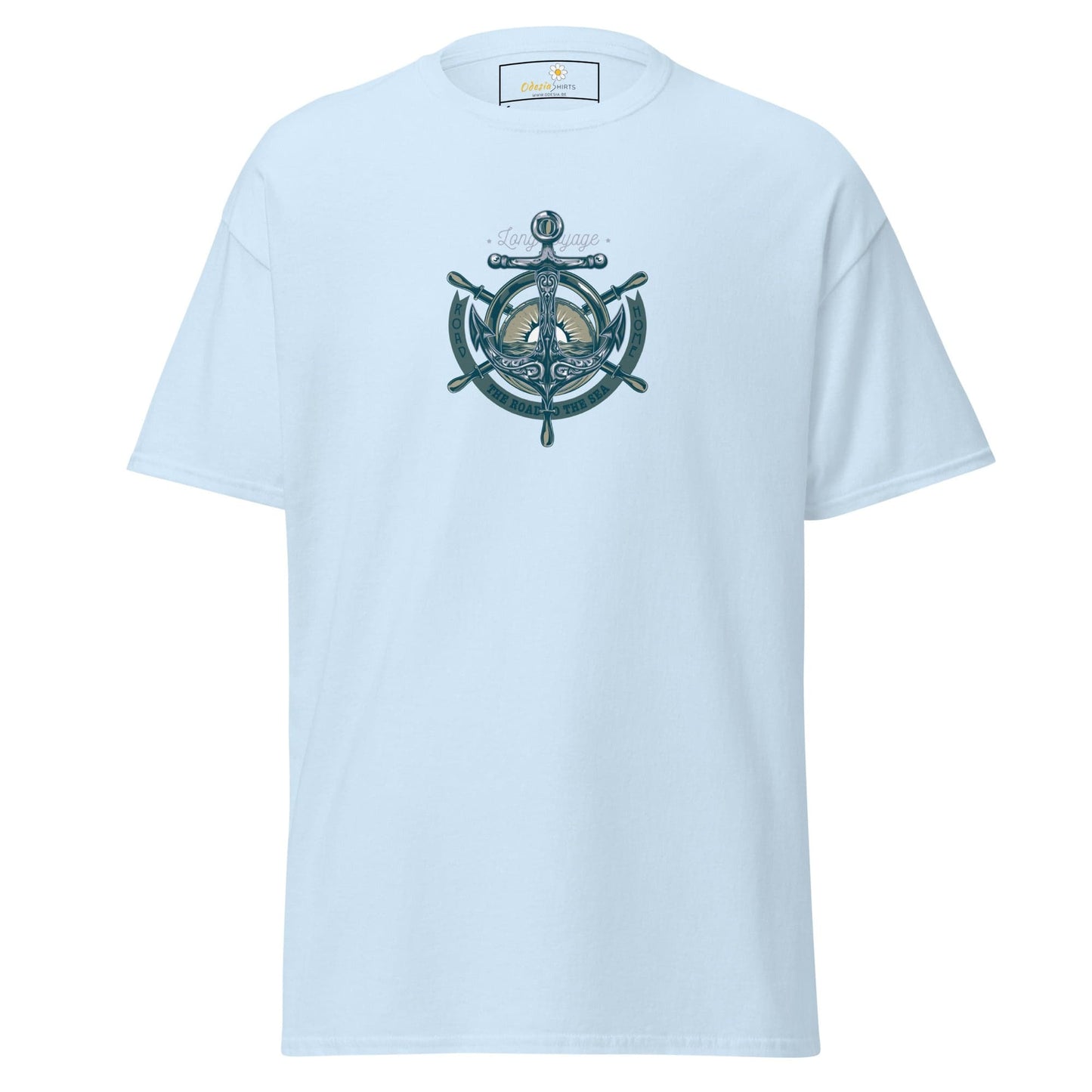 Unisex classic tee - MISC THE ROAR THE SEA - REGULAR - Light Blue / S