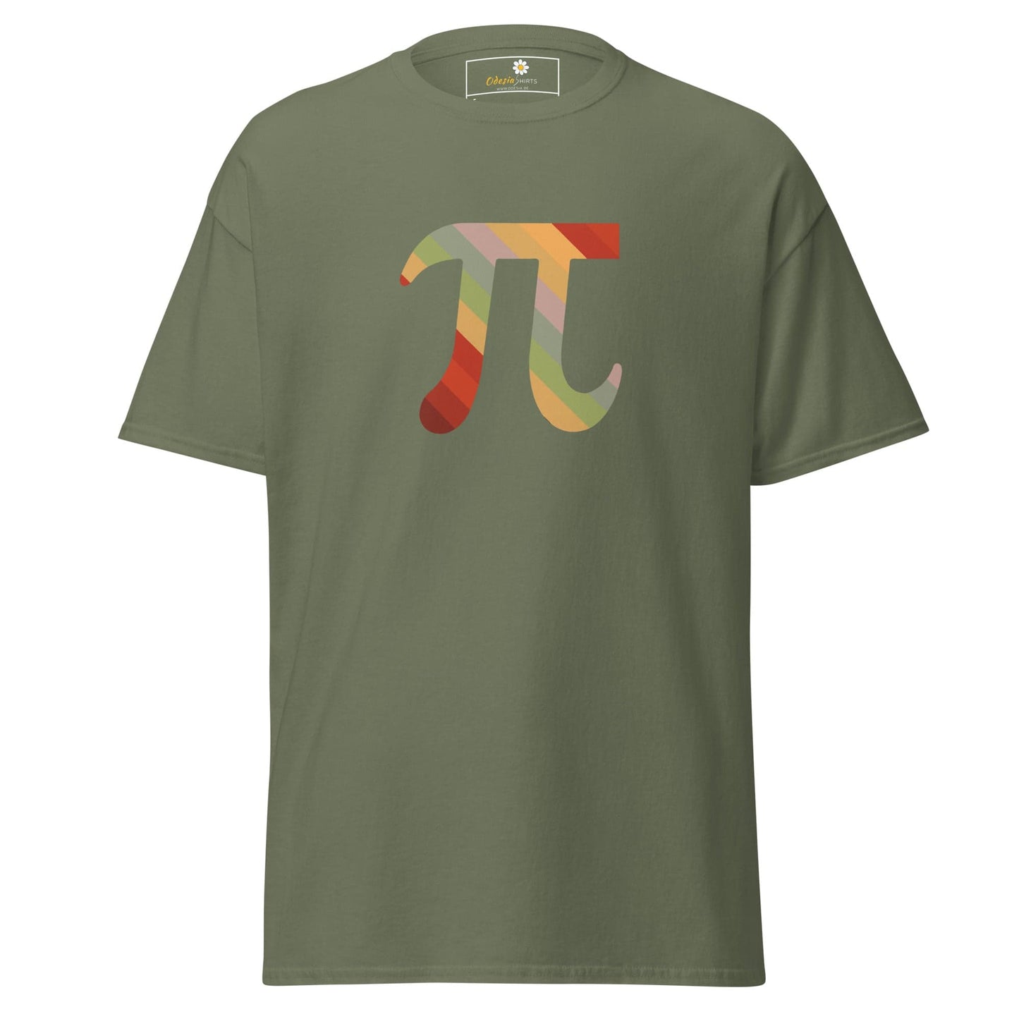 Unisex classic tee - MISC MATHI PI - REGULAR - Military Green / S