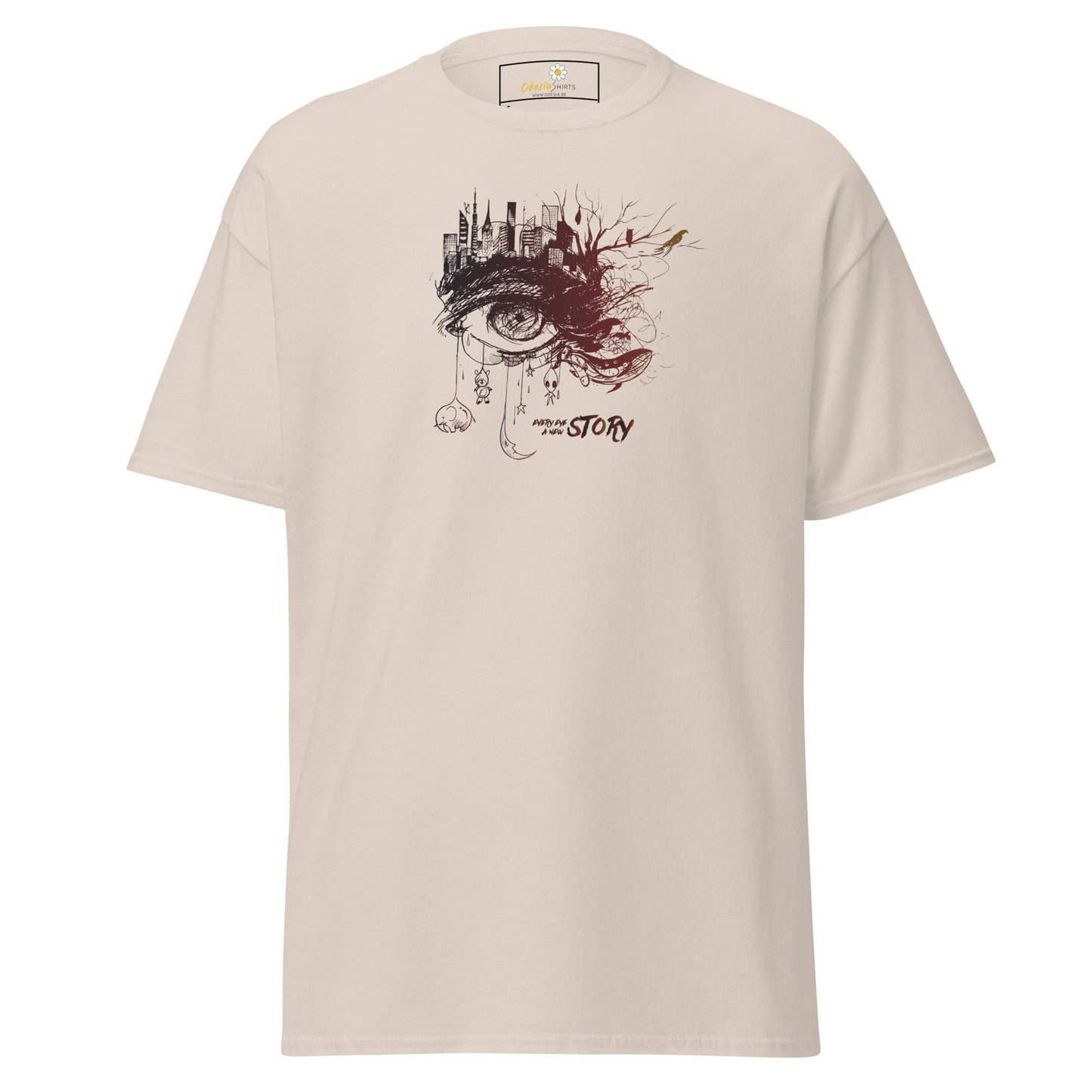 Unisex classic t-shirt - FANTASY EYE STORY - REGULAR - Natural / S