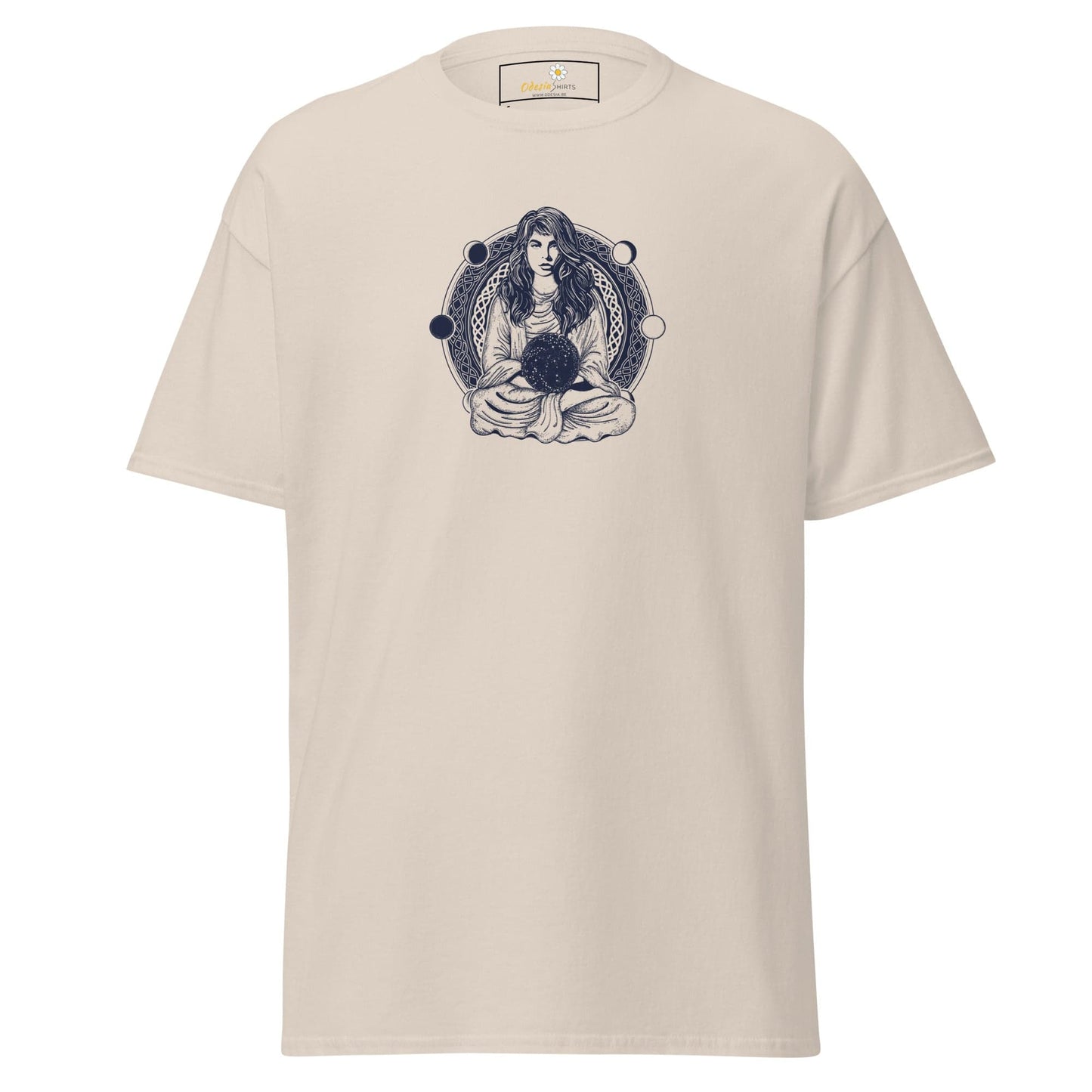 Unisex classic t-shirt - MYSTIC WOMAN MOON - REGULAR - Natural / S