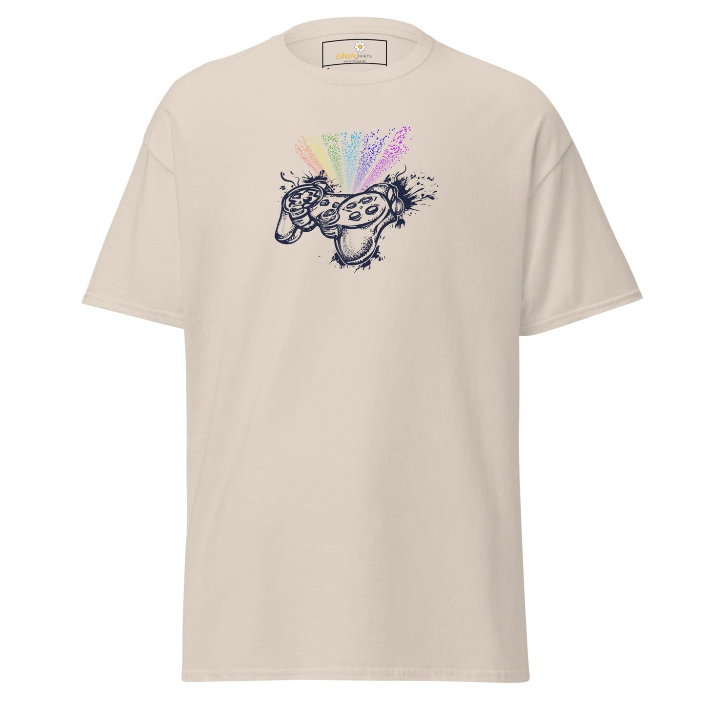 Unisex classic tee - IT COLORFUL GAMER - REGULAR - Natural / S
