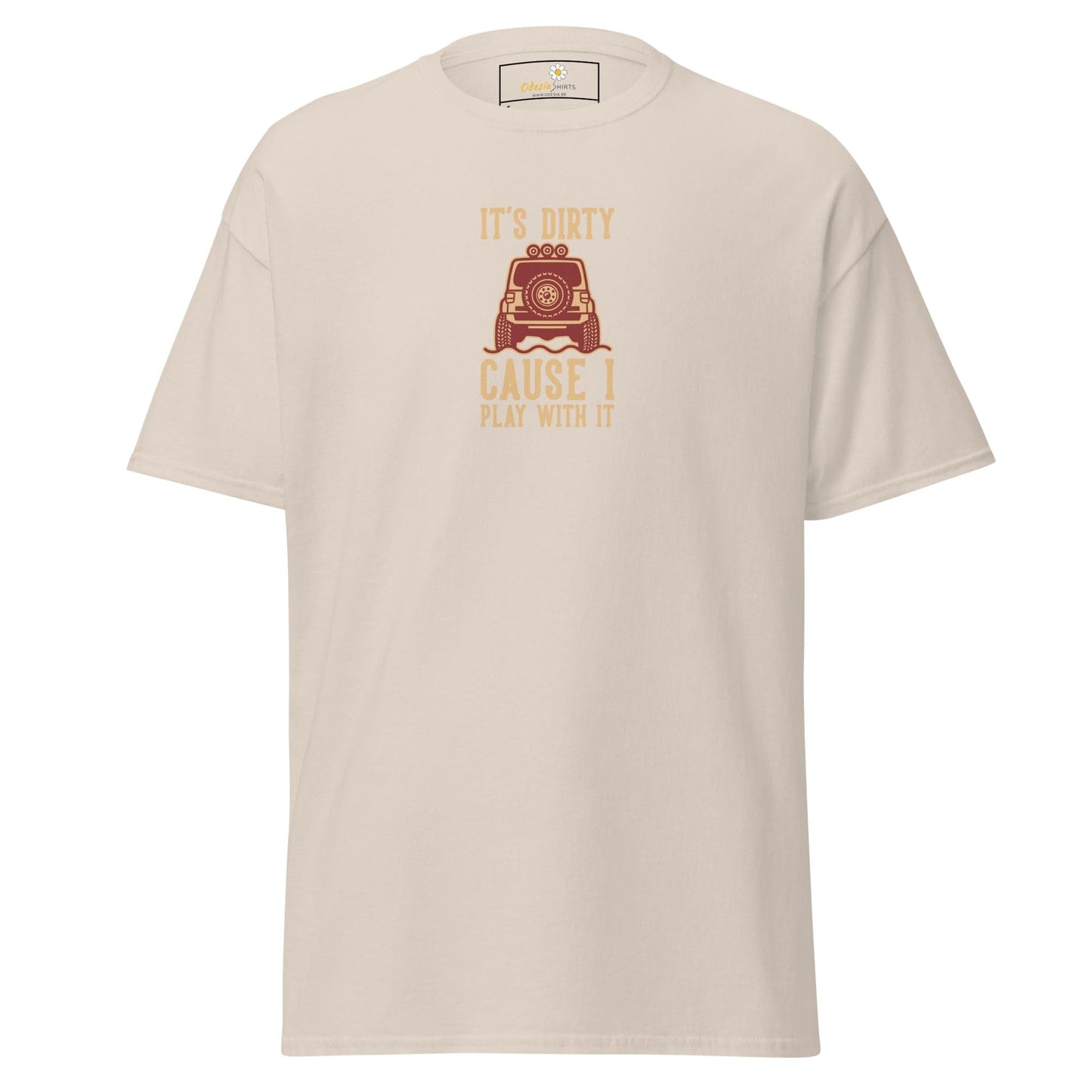 Unisex classic tee - MISC DIRTY CAUSE I PLAY - REGULAR - Natural / S