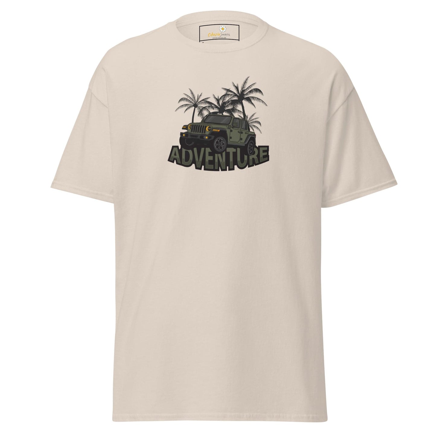 Unisex classic tee - ADVENTURE 4X4 - REGULAR - Natural / S