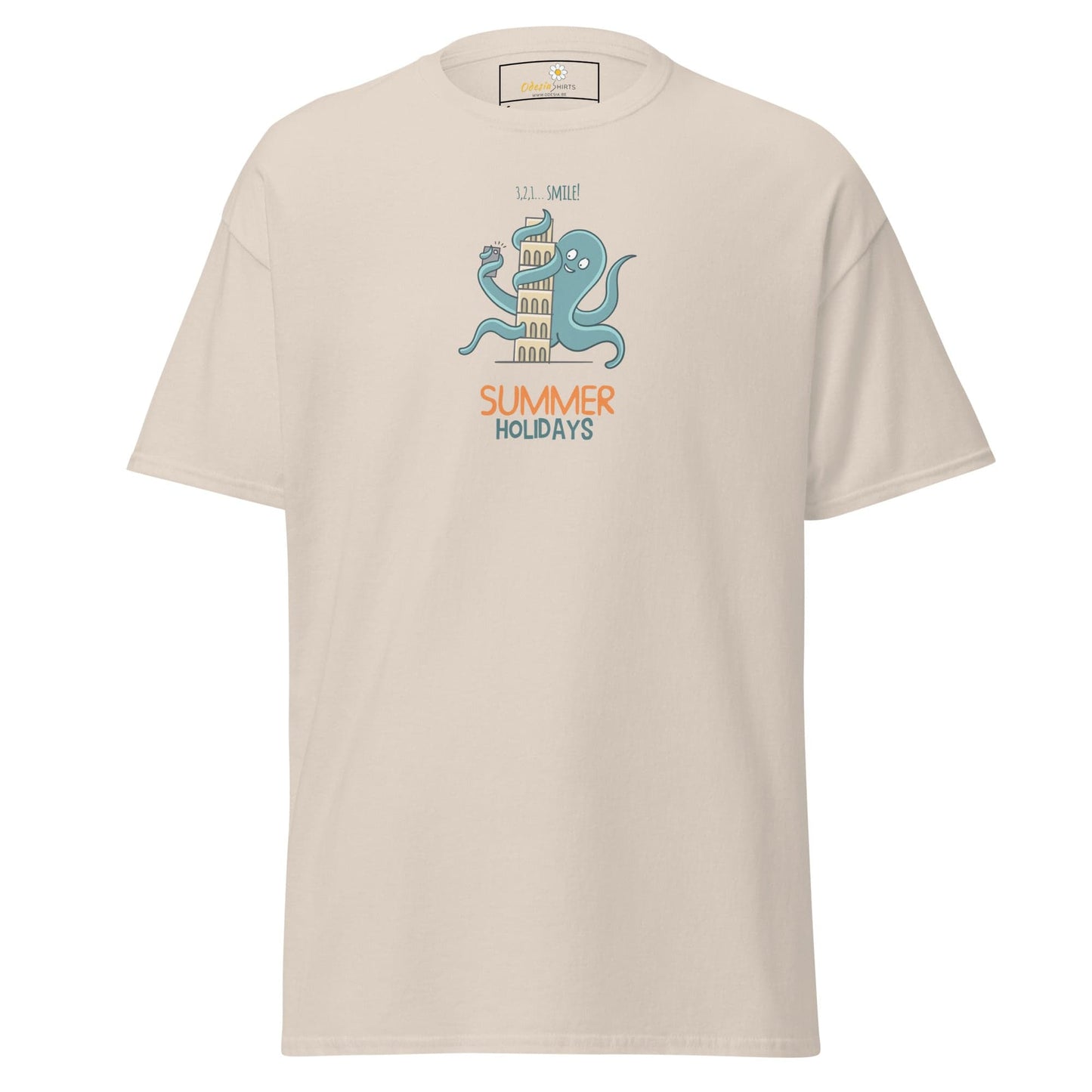Unisex classic tee - SUMMER FUN HOLIDAYS - Natural / S