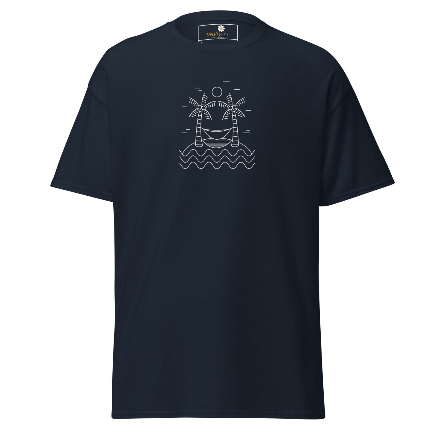 Unisex classic tee - SUMMER SUNNY ISLAND - REGULAR - Navy / S